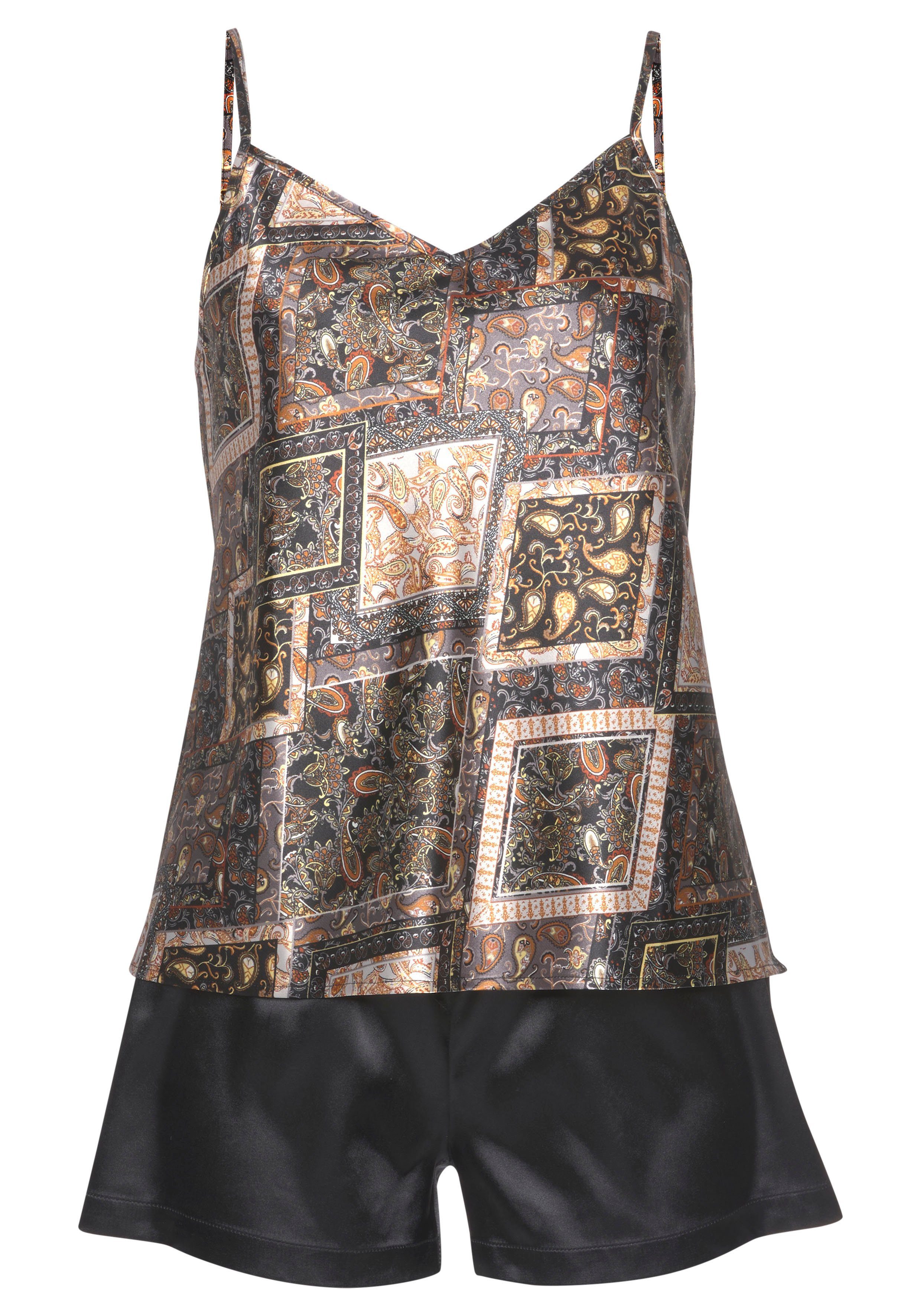 LASCANA Shorty (Set, 2 tlg) in edler Satin-Qualität günstig online kaufen