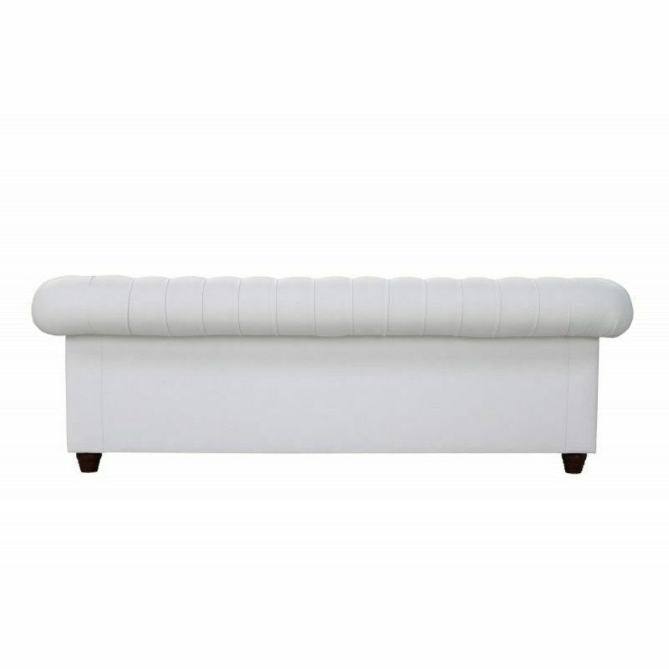 Europe Made Mello Chesterfield Sofa Sofa, Bettfunktion Couch mit JVmoebel in 3 Sitzer Polster