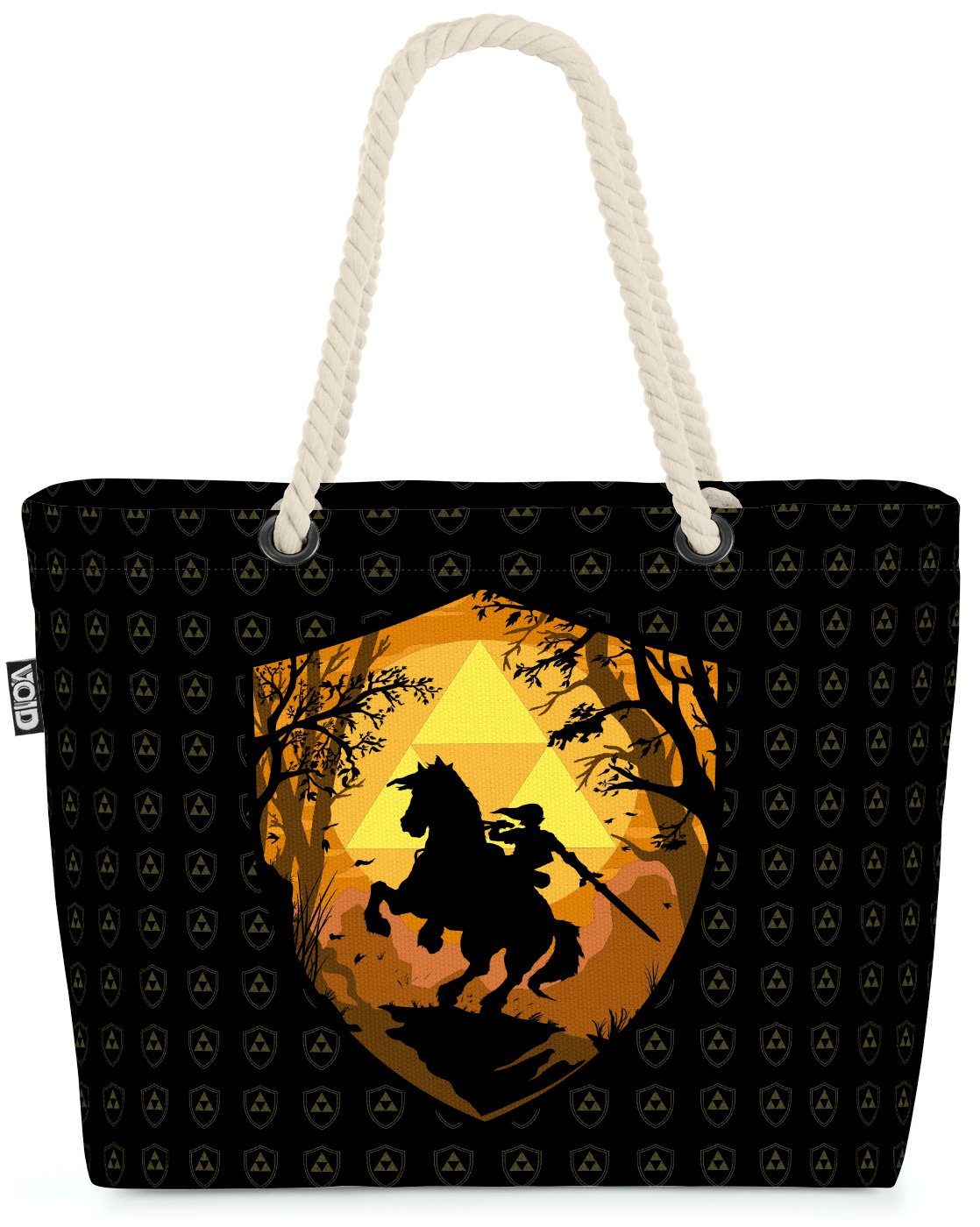 VOID Strandtasche (1-tlg), Ride Hyrule Shopper game gamer link Bag zelda boy legend wii