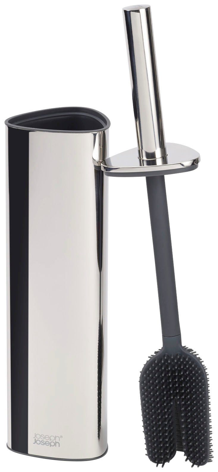 Joseph Joseph WC-Reinigungsbürste Flex 360 mit Edelstahloberfläche Luxe Advanced