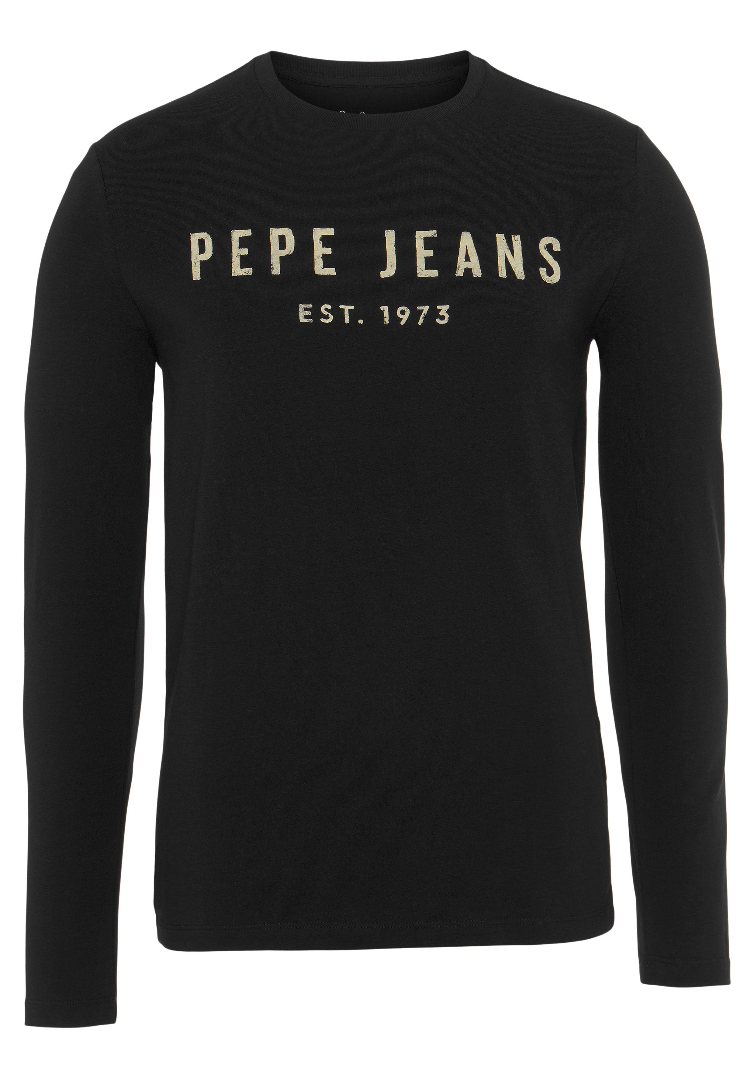 Pepe Jeans Langarmshirt black