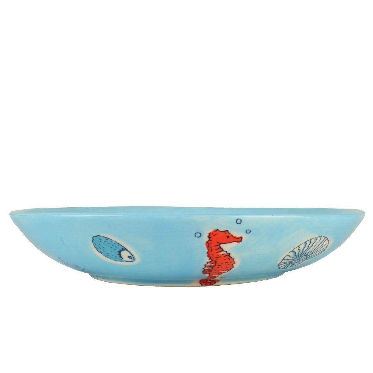 [Täglich zur Bestellung geöffnet] Mila Teller Save St) Ocean, the (1 Suppen-Teller Mila Keramik