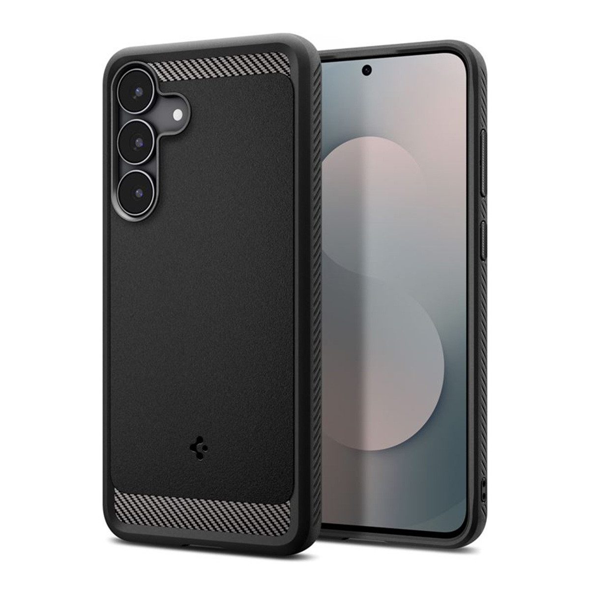 Spigen Backcover Spigen Rugged Armor Case Samsung Galaxy S25 FE - Matte Black