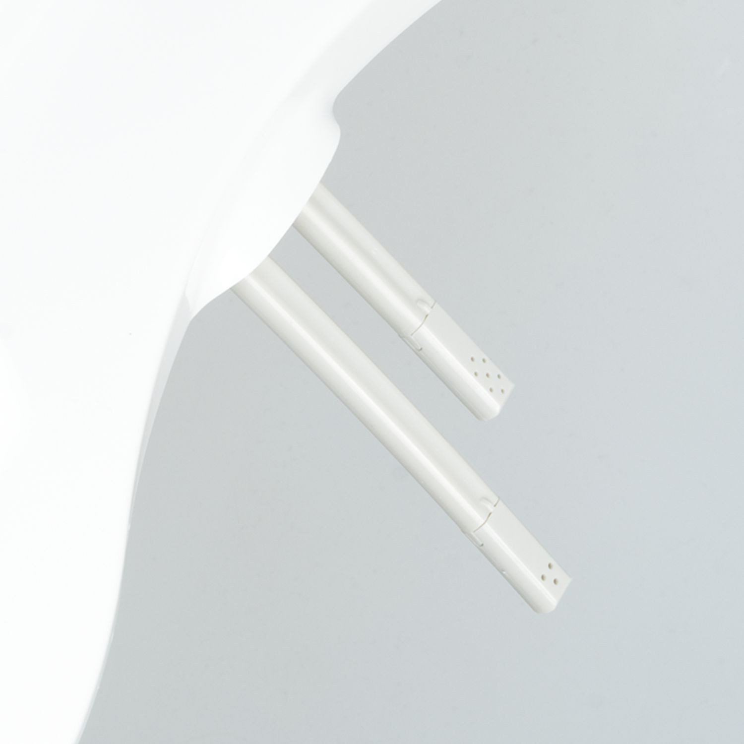 MEWATEC Dusch-WC-Sitz Nevada, mit Zubehör, Das stromlose Dusch-WC inklusive Anschluss-Set und Kalkschutzfilter!