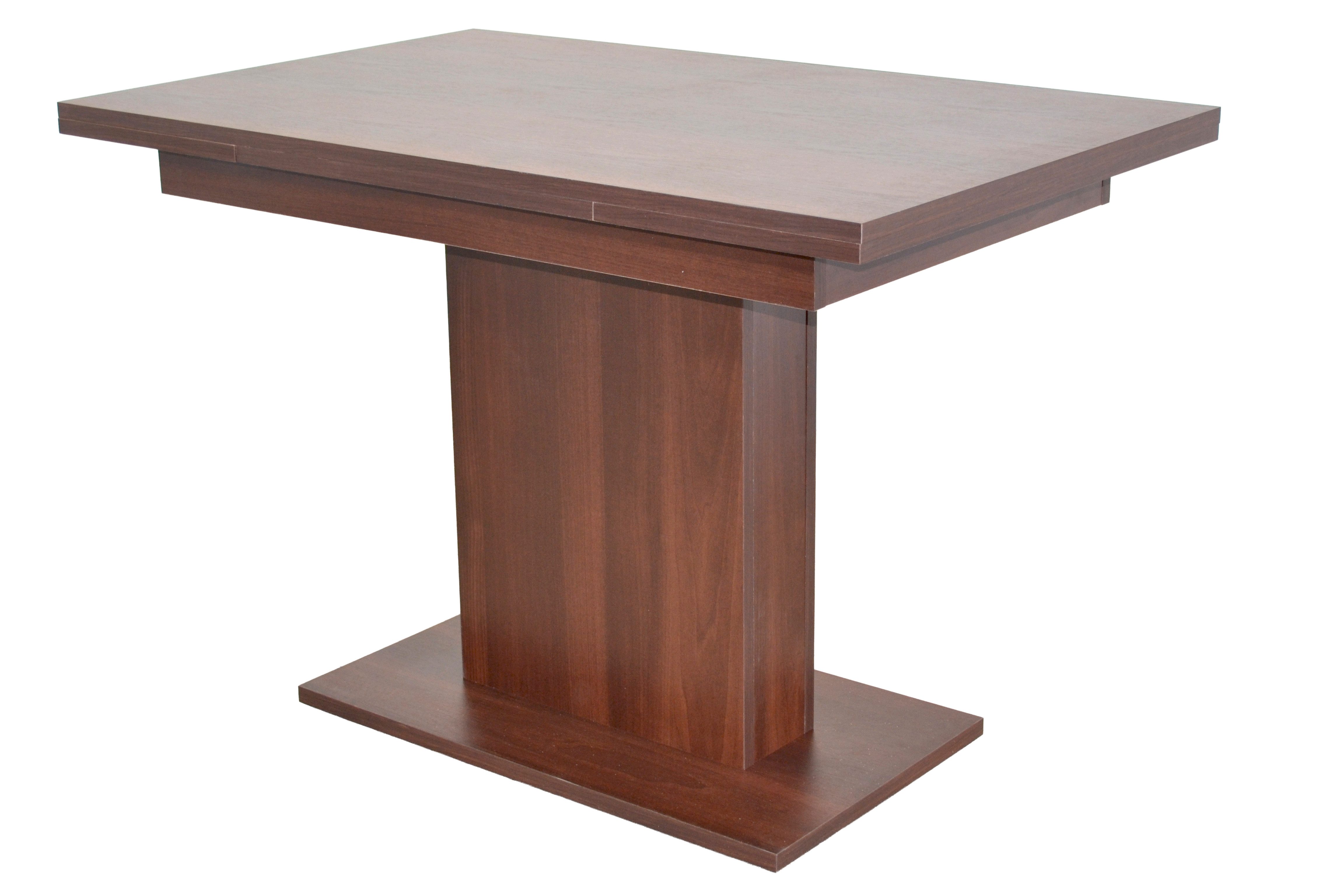 moebel-direkt-online Säulen-Esstisch in vier attraktiven Farbdekoren lieferbar, ausziehbar