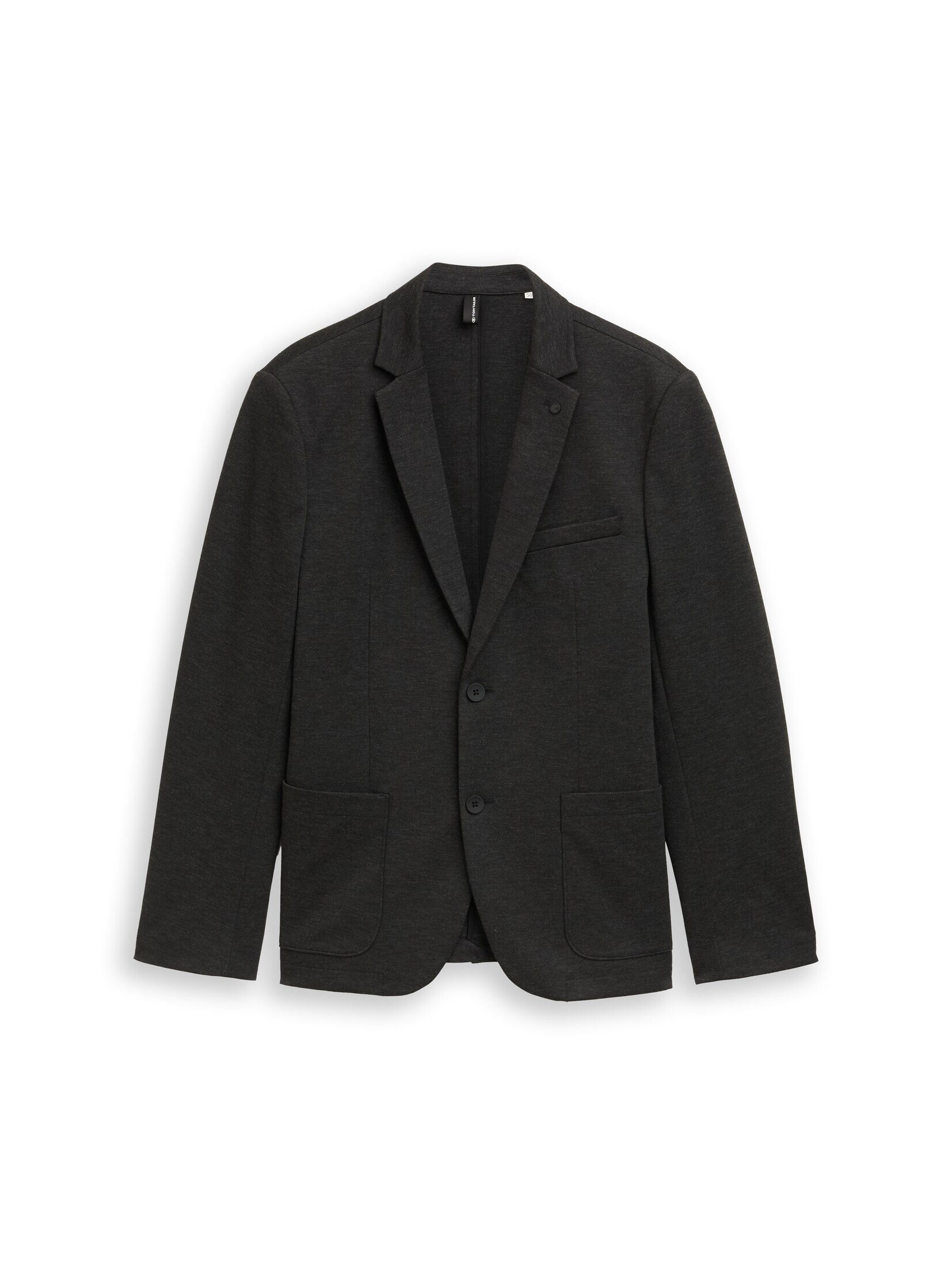 TOM TAILOR Sakko Blazer Regular Fit Piqué Sakko günstig online kaufen