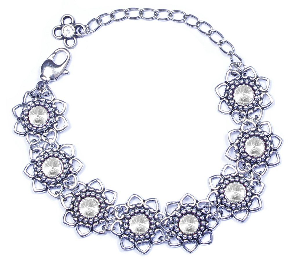 LUISIA® Armband "Leandra" mit Herzblüten und günstig online kaufen
