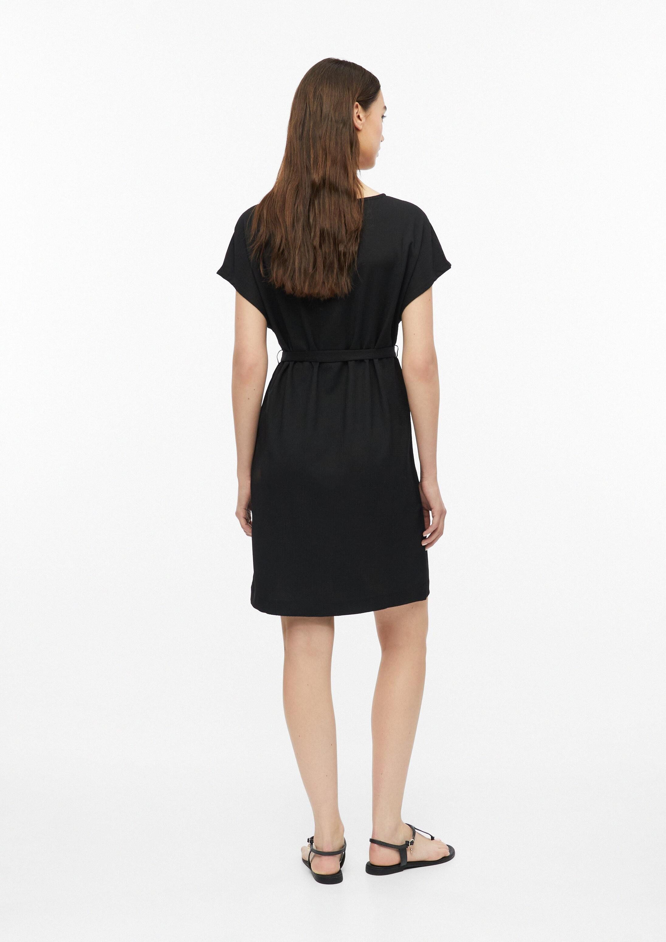 s.Oliver Minikleid Kleid Strukturiertes Jersey-Kleid im Relaxed Fit