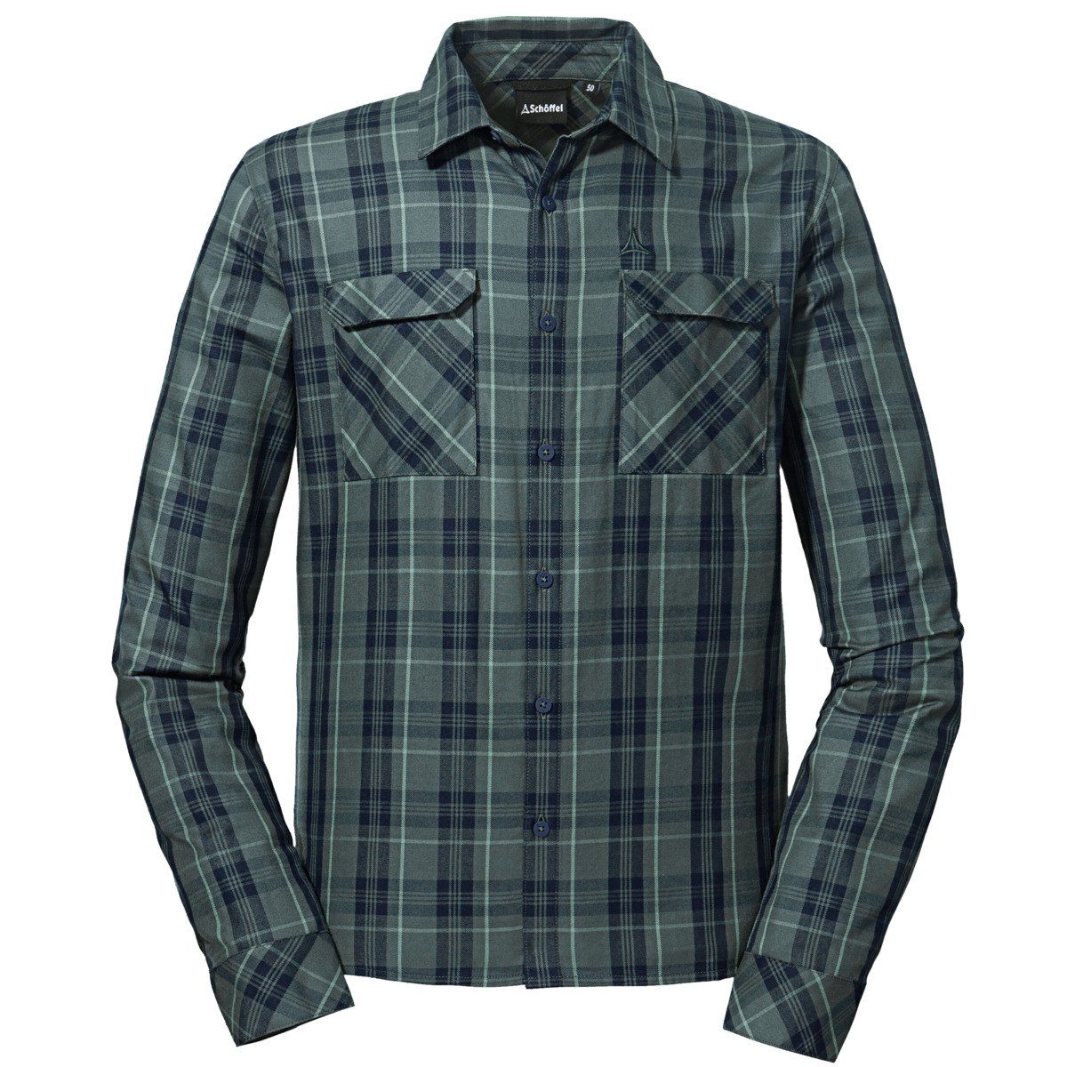Schöffel Langarmhemd Roslyn Herren Klamotte, Dress, Business, Freizeithemd, Anzug