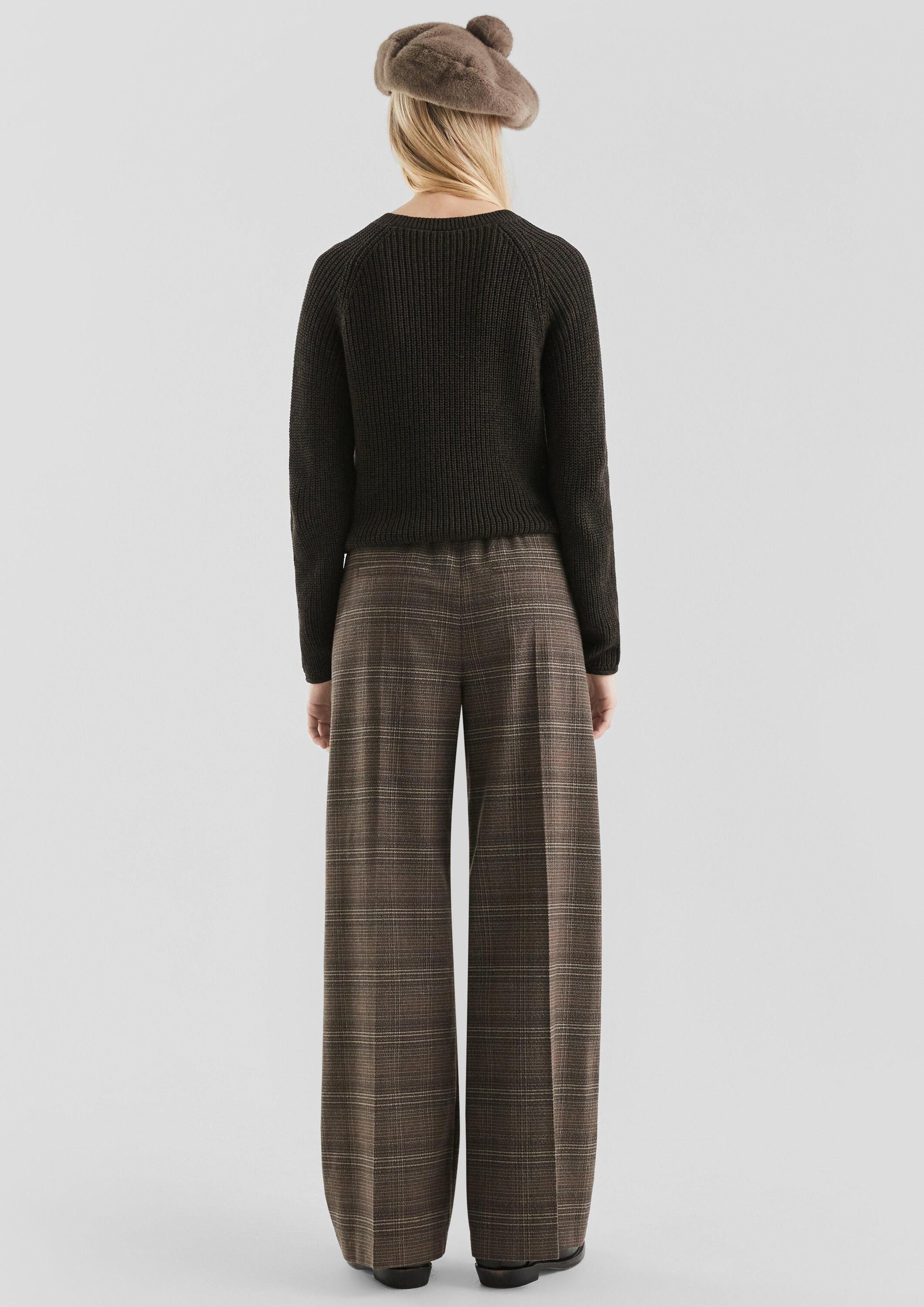 QS Chinos Hose Karohose