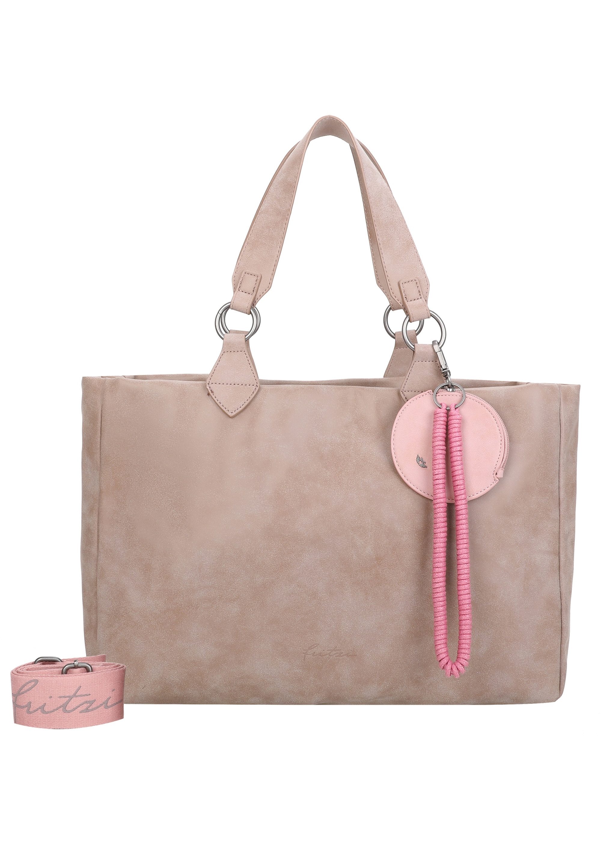 Fritzi aus Preußen Henkeltasche Izzy Vintage, mit Taschen-Anhänger und Schlüsselschlange