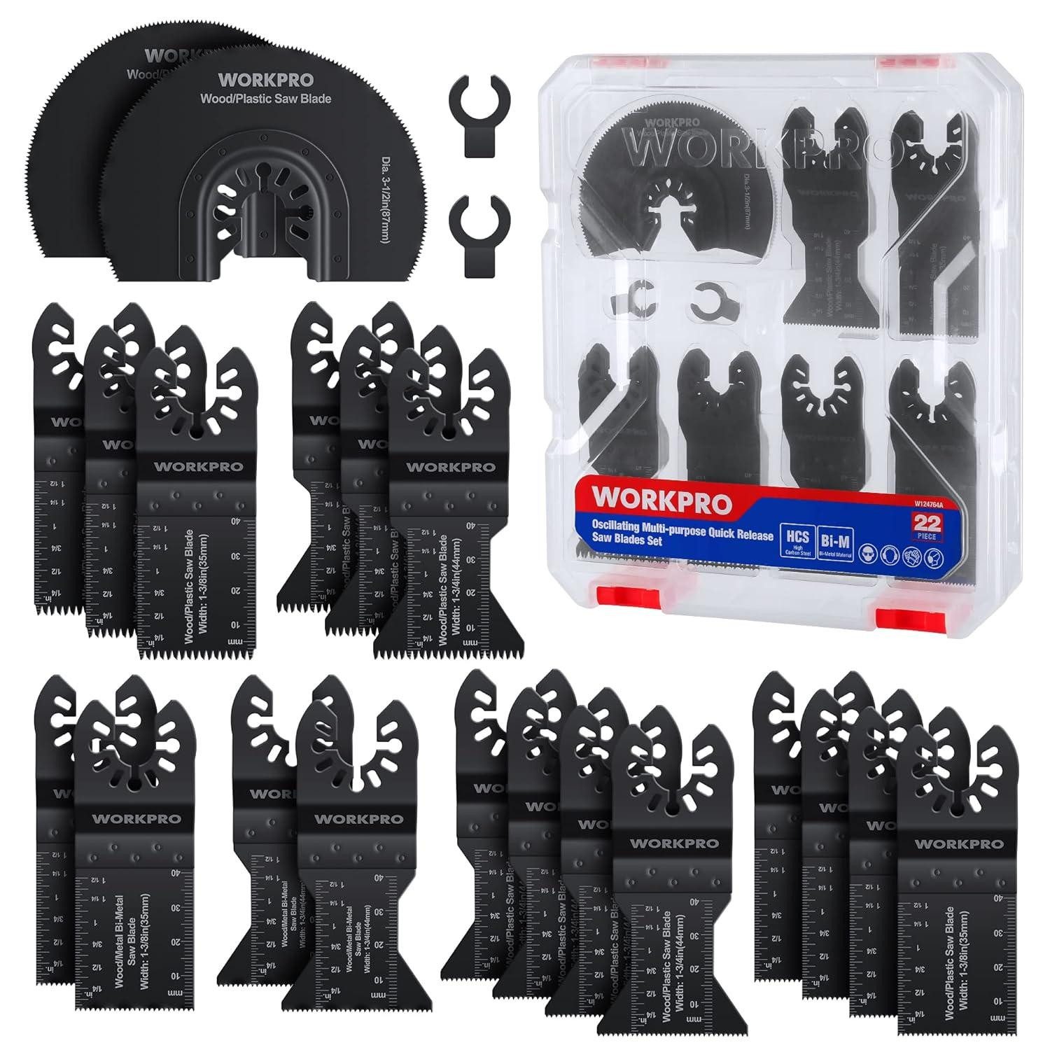 Multitool Oszillierendes Sägeblatt Set 22tlg. Multitool Zubehör für