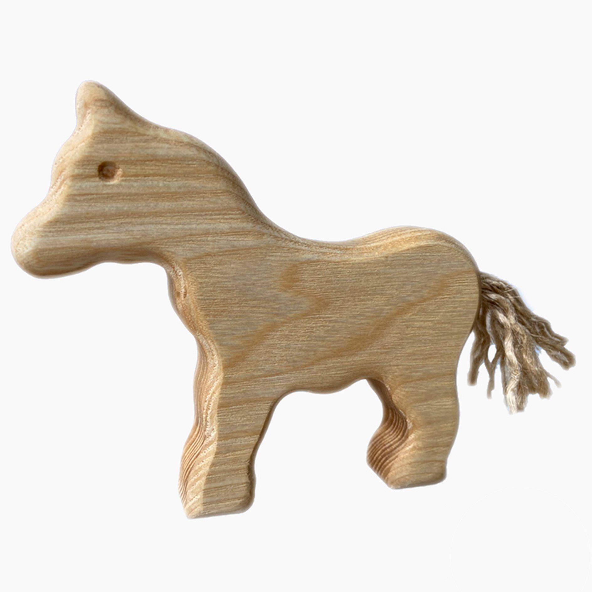 Madera Spielzeuge Greifspielzeug Holzpferd der ganz kleine Stromberger (packung, 1-tlg., spar set), Ein robustes kleines Fohlen, Made in Germany