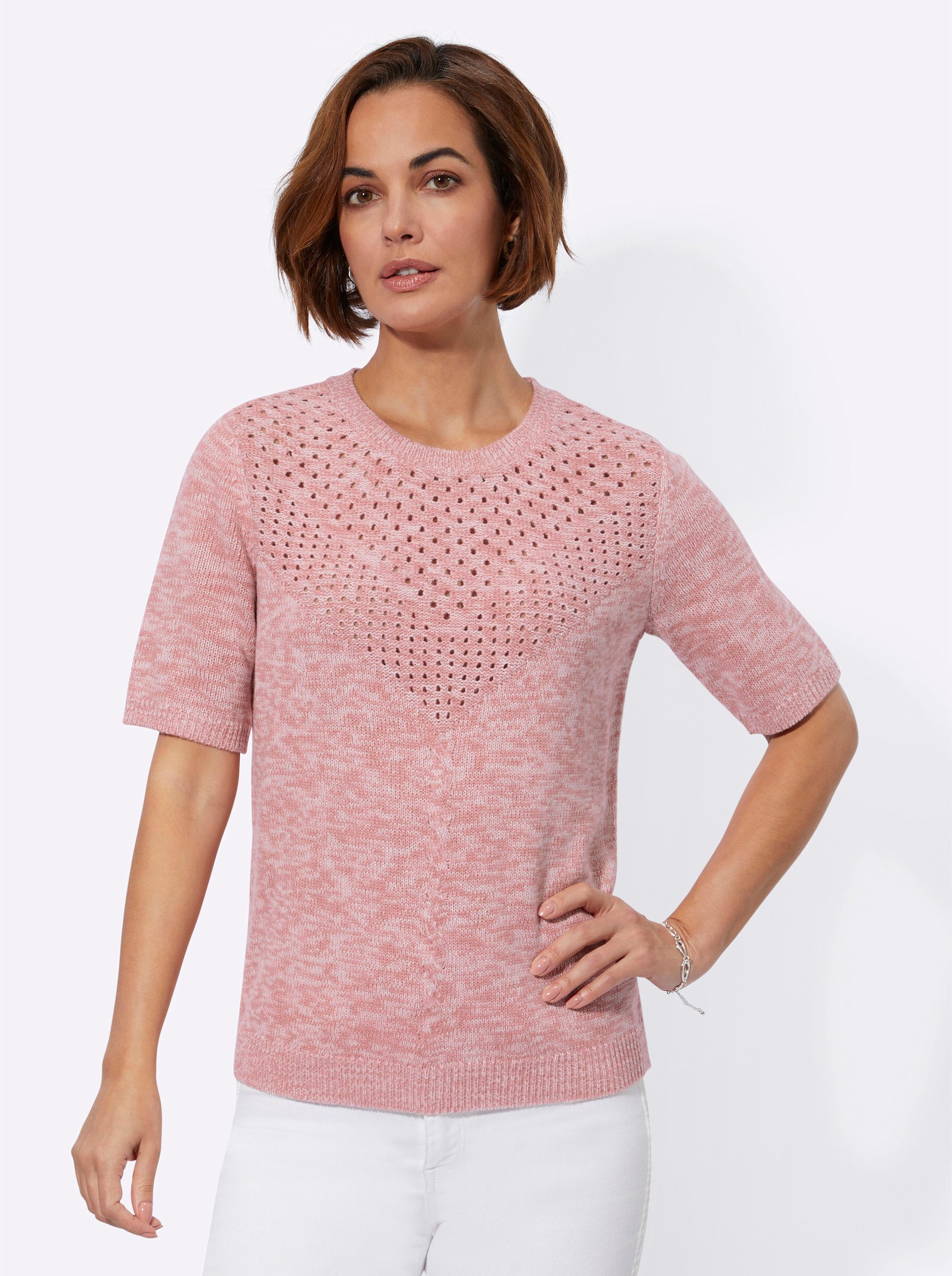 Strickpullover Ajourpullover