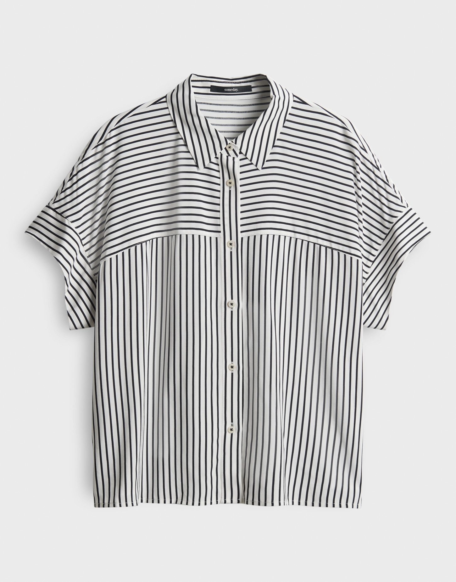 someday Kurzarmbluse Zavina black günstig online kaufen