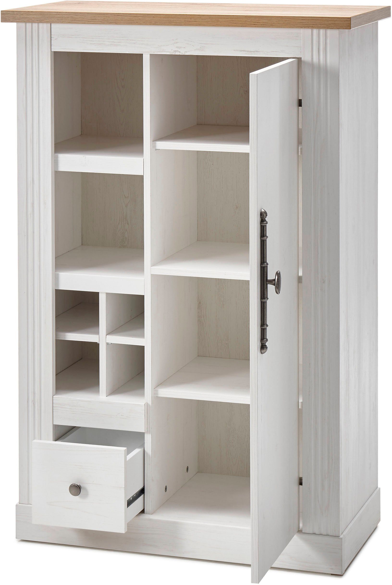 Home affaire Wohnwand "Westminster BESTSELLER" Set, Vitrine, Lowboard, Komm günstig online kaufen