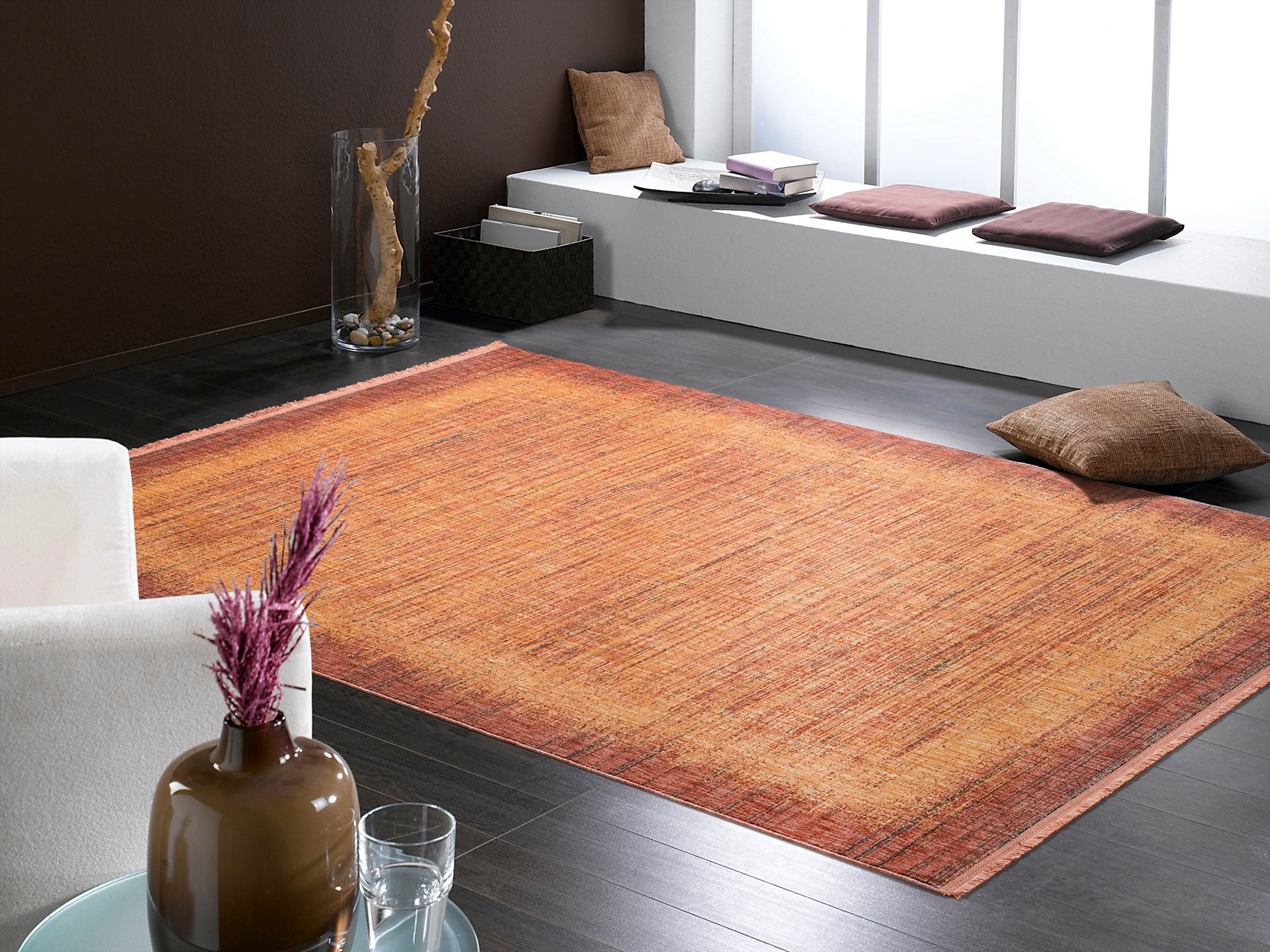 Musterring Teppich MEMPHIS, rechteckig, Höhe: 8 mm, exlcusive MUSTERRING DELUXE COLLECTION mit seidigem Glanz
