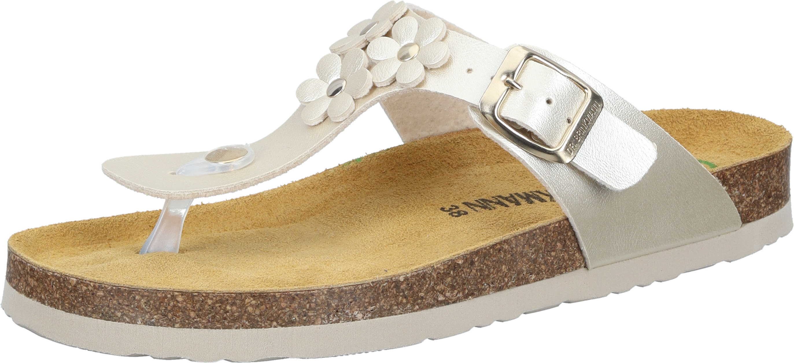 Dr. Brinkmann Pantoletten Zehentrenner aus strapazierfähigen Gewebefasern