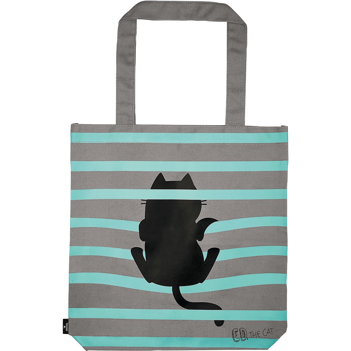 moses Abendtasche moses. Ed, the Cat Shopper Hangover, Stofftasche aus 100% Baumwolle