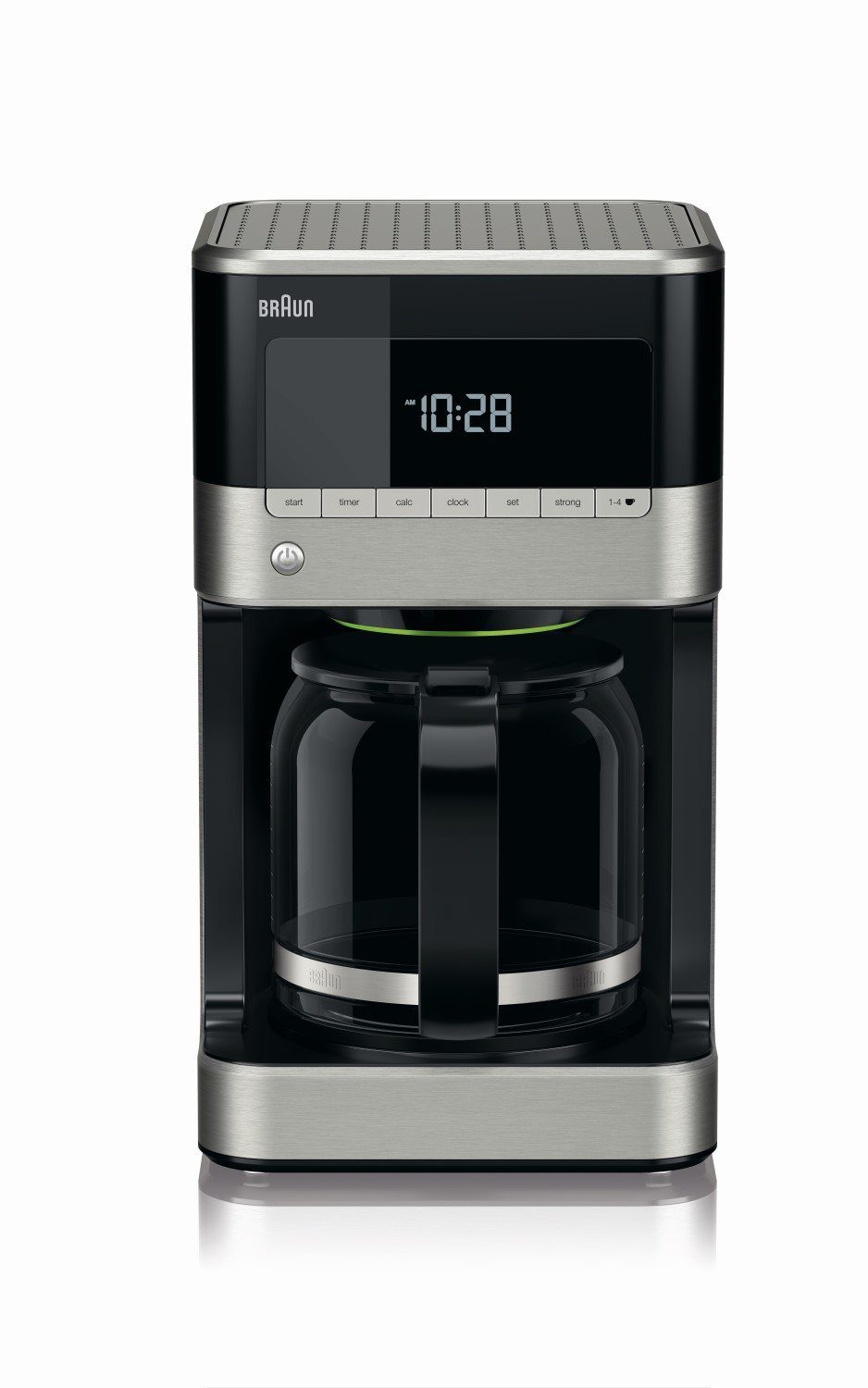 Braun Filterkaffeemaschine, Papierfilter 1x4, Programmierbarer 24-Stunden-Timer
