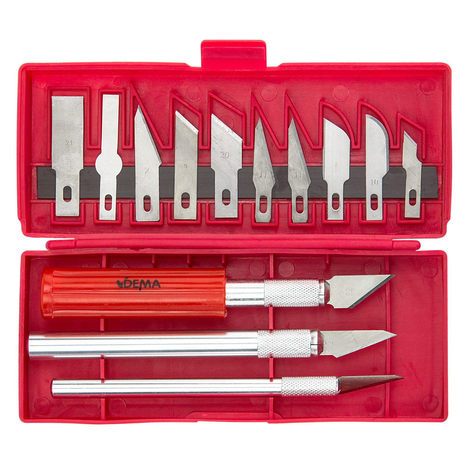 Bastelmesser Hobbymesser Set 16 tlg. DHM16