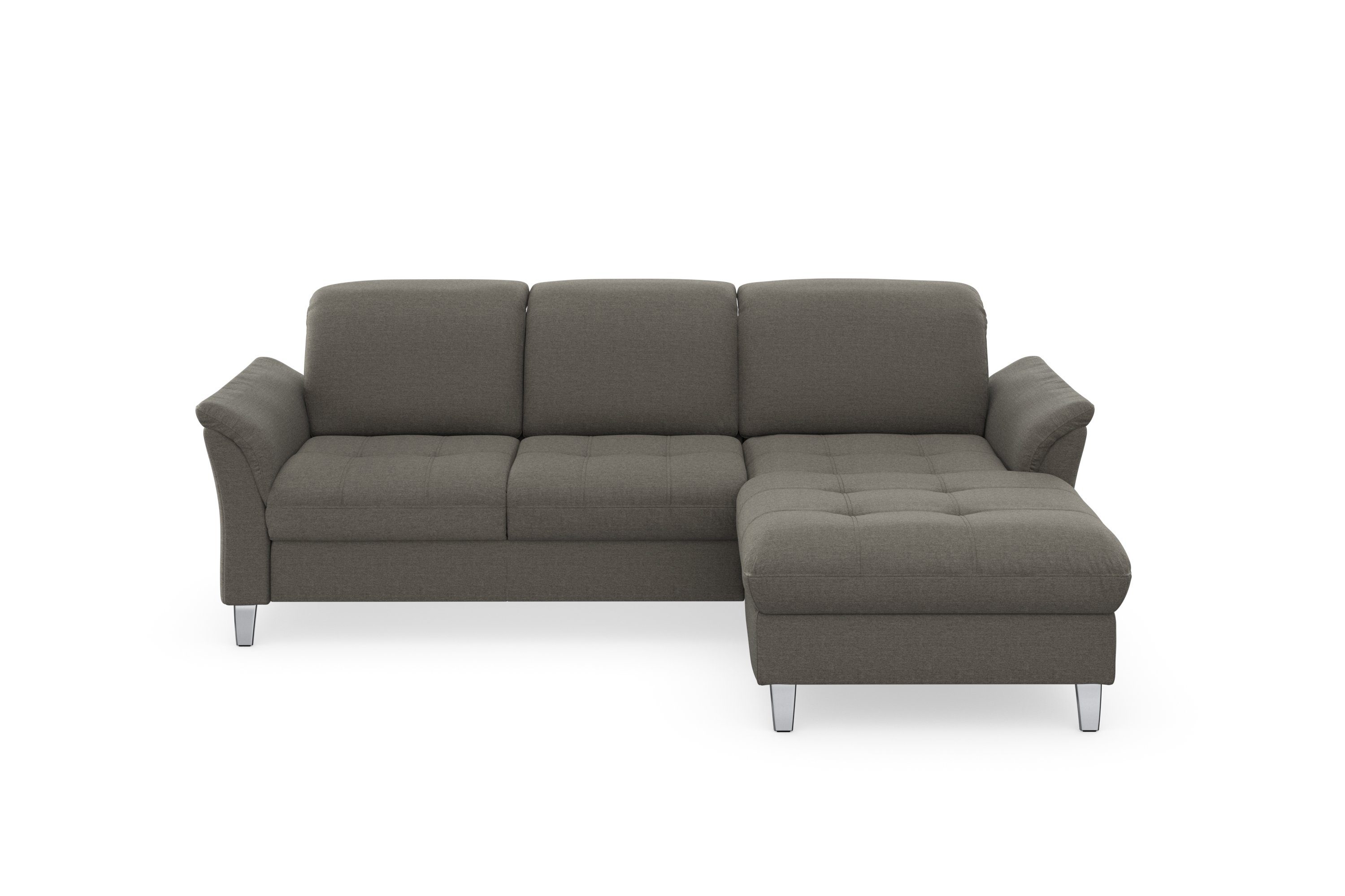 sit&more Ecksofa Maggiore, wahlweise mit Bettkasten Bettfunktion Kopfteilverstellung, und