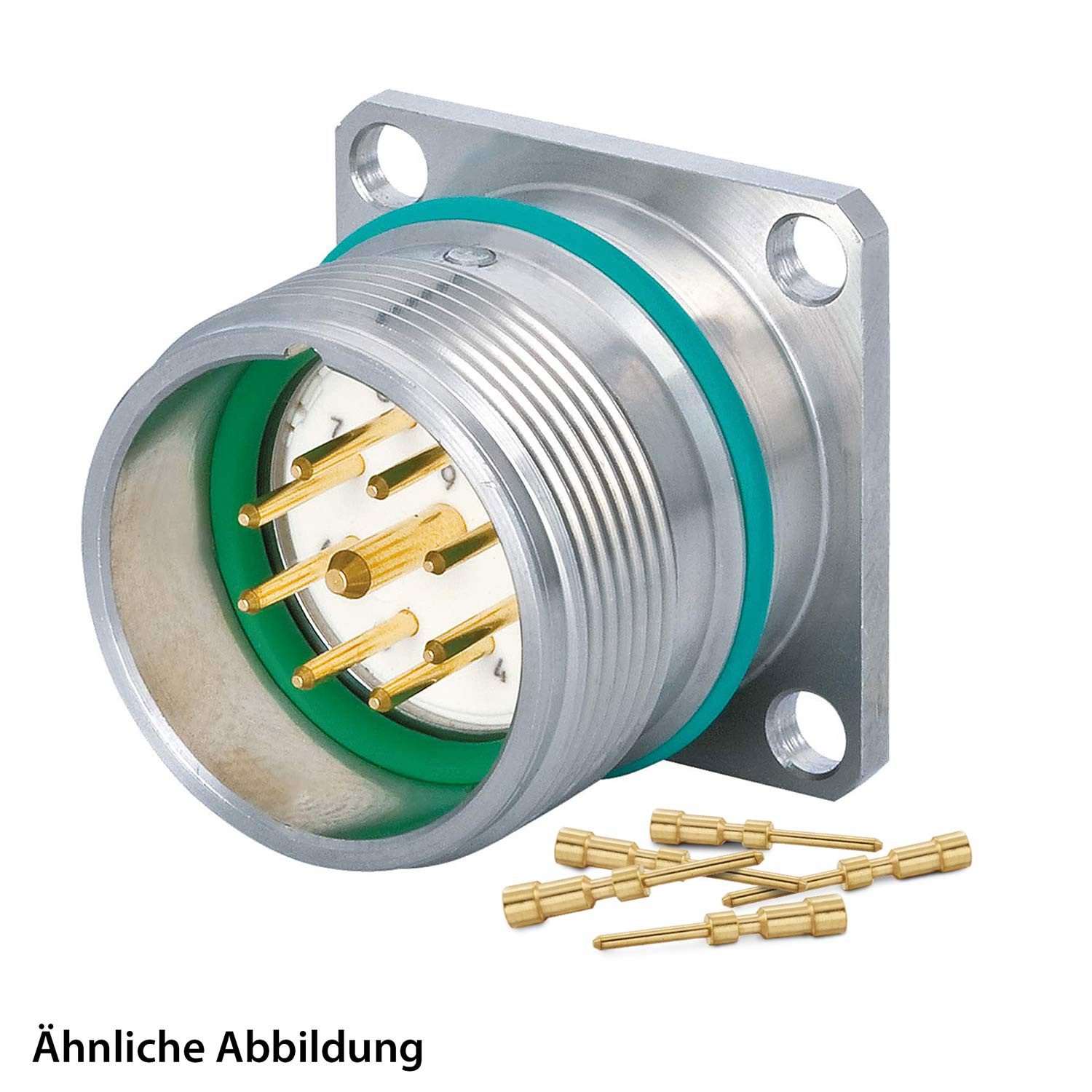 Hummel AG Rundstecker Titel:SET inkl. Kontakte M23 Signal INOX Geräteteckverbinder, Crimpei