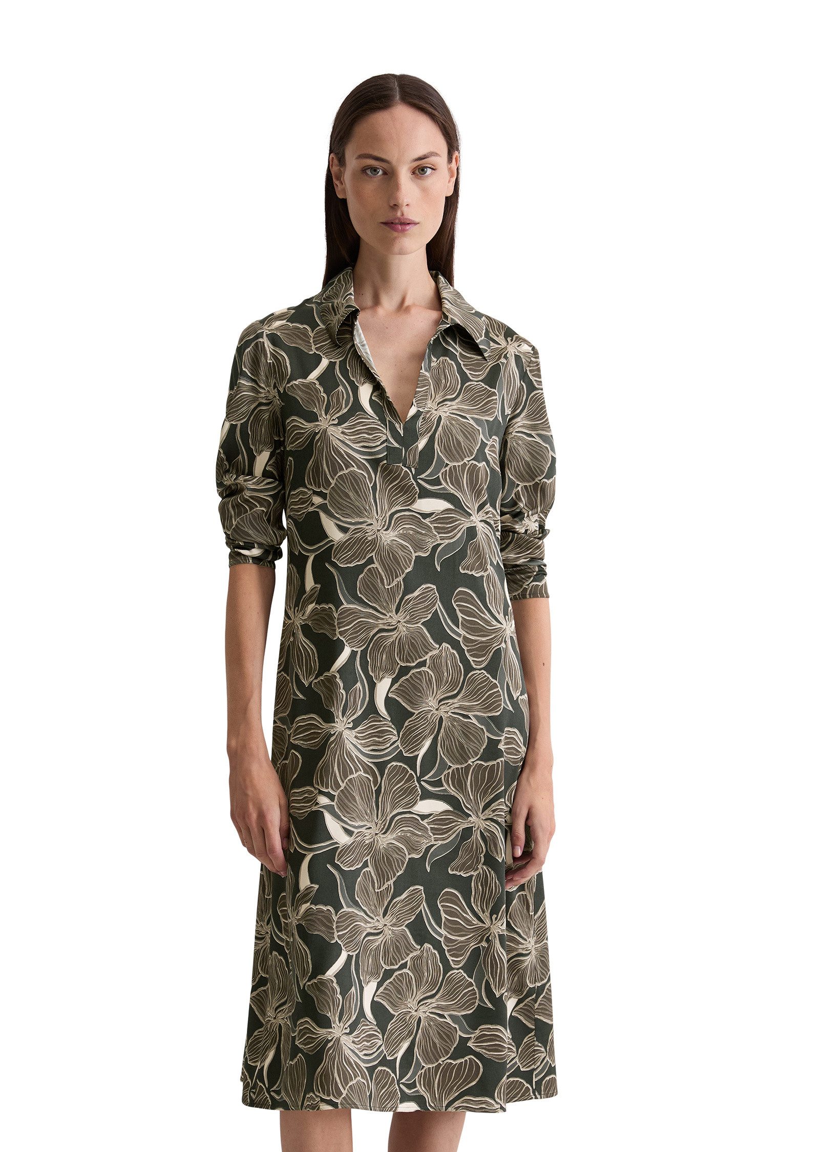 Marc O'Polo Druckkleid aus Premium Viskose-Stretch günstig online kaufen