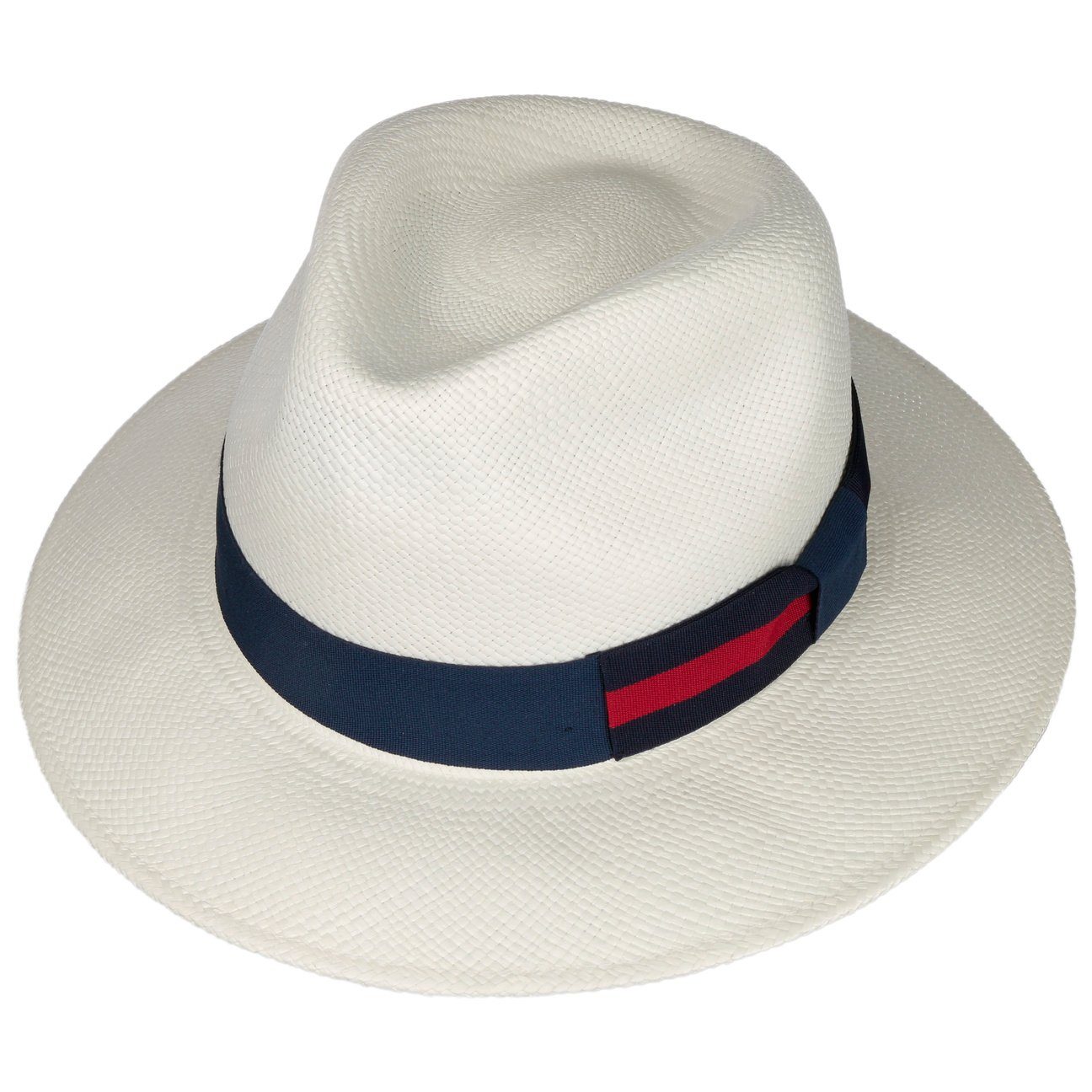 Stetson Sonnenhut (1-St) Panamastrohhut mit Ripsband, Made in Ecuador