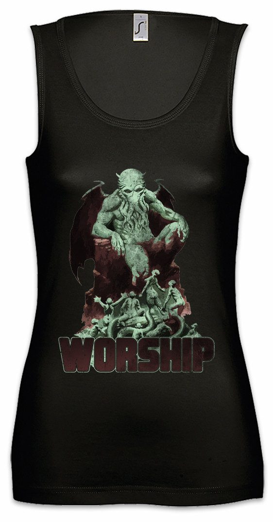 Tanktop Cthulhu XIII Ärmelloses Damen T-Shirt Call Horror Arkham H. P.
