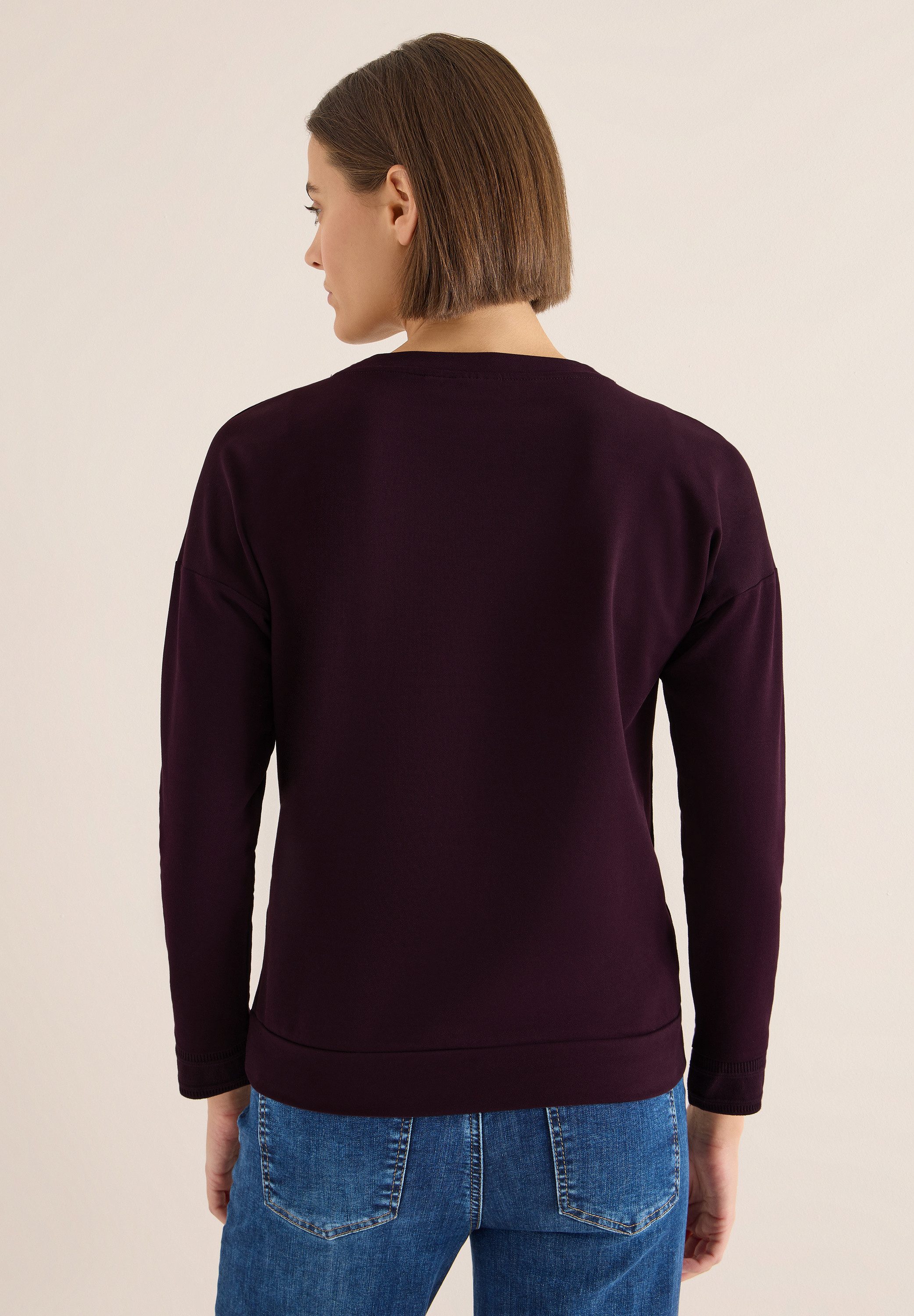 CECIL Langarmshirt Rundhalsausschnitt günstig online kaufen