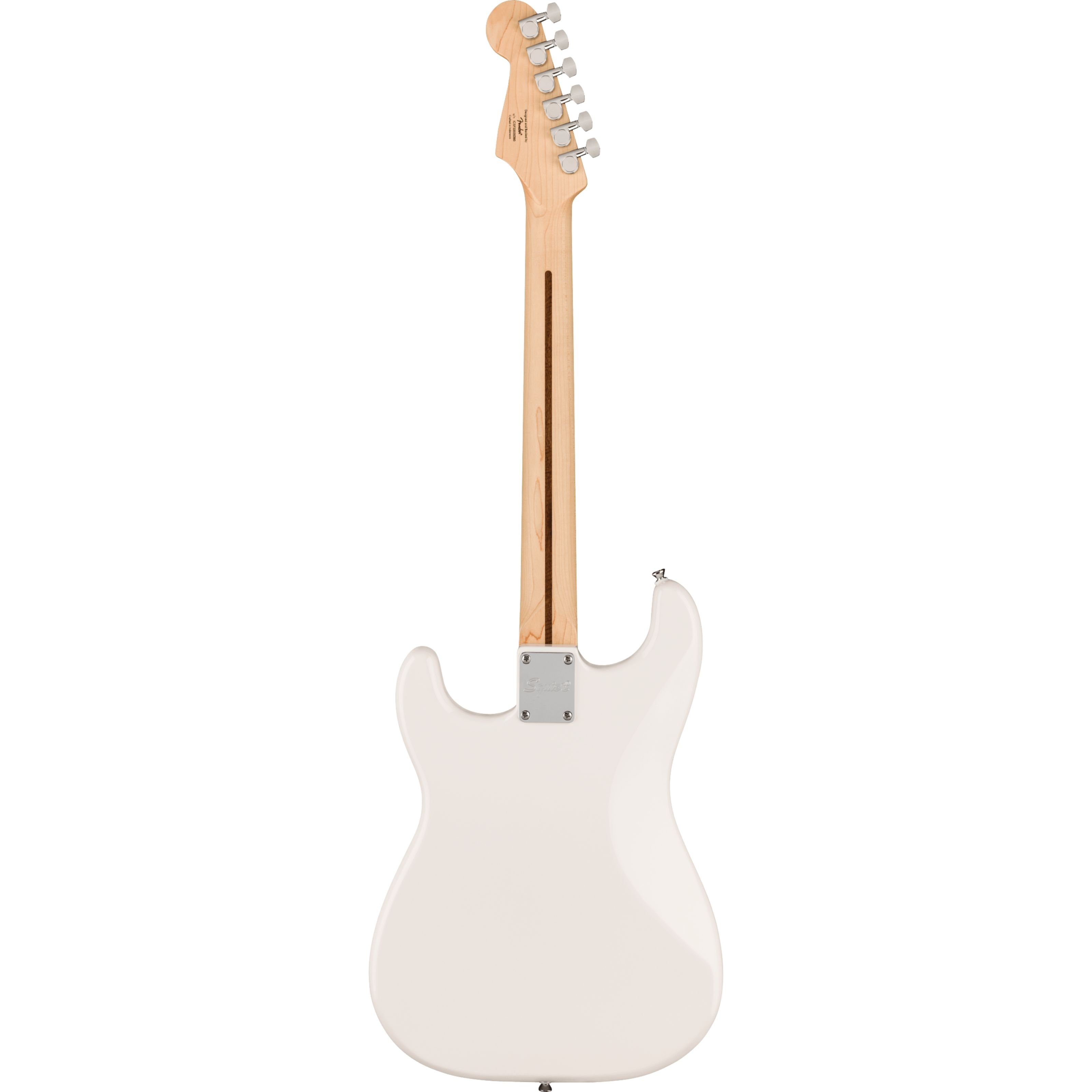 Squier E-Gitarre, E-Gitarren, ST-Modelle, Sonic Stratocaster HT MN Arctic White - E-Gitarre