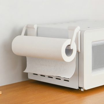 Mrichbez Toilettenpapierhalter Verstellbarer magnetischer Papierhandtuchhalter, Küchenhandtuchhalter (1-St), Professionelle Qualität