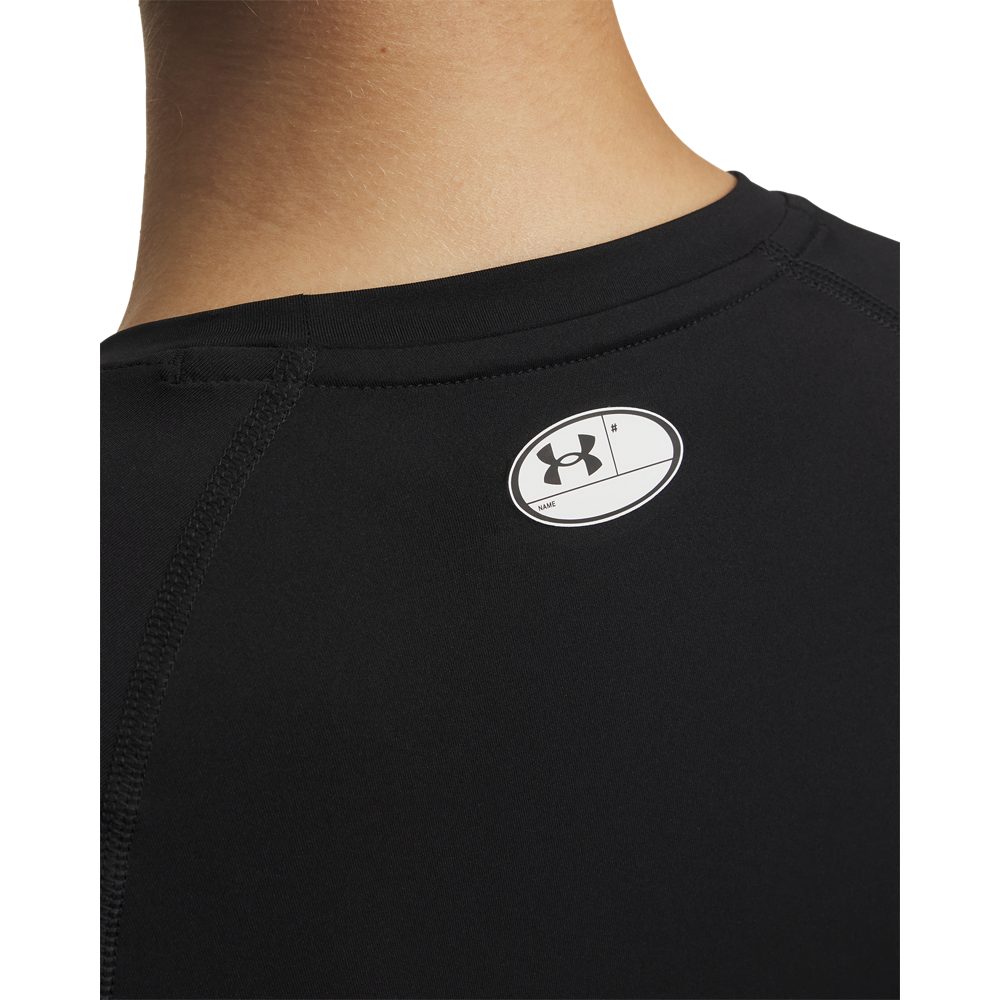 Under Armour® Trainingsshirt UA HG AUTHENTICS COMP LS elastischer Materialmix, schnelltrocknend, atmungsaktiv