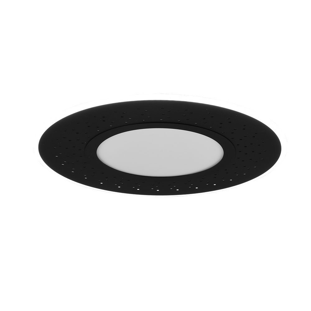 TRIO Leuchten LED Deckenleuchte, LED-Leuchtmittel fest verbaut, Kaltweiß, Warmweiß, Neutralweiß, Tageslichtweiß, Farbwechsel, LED Deckenleuchte Esszimmerlampe Metall Fernbedienung dimmbar D 49 cm