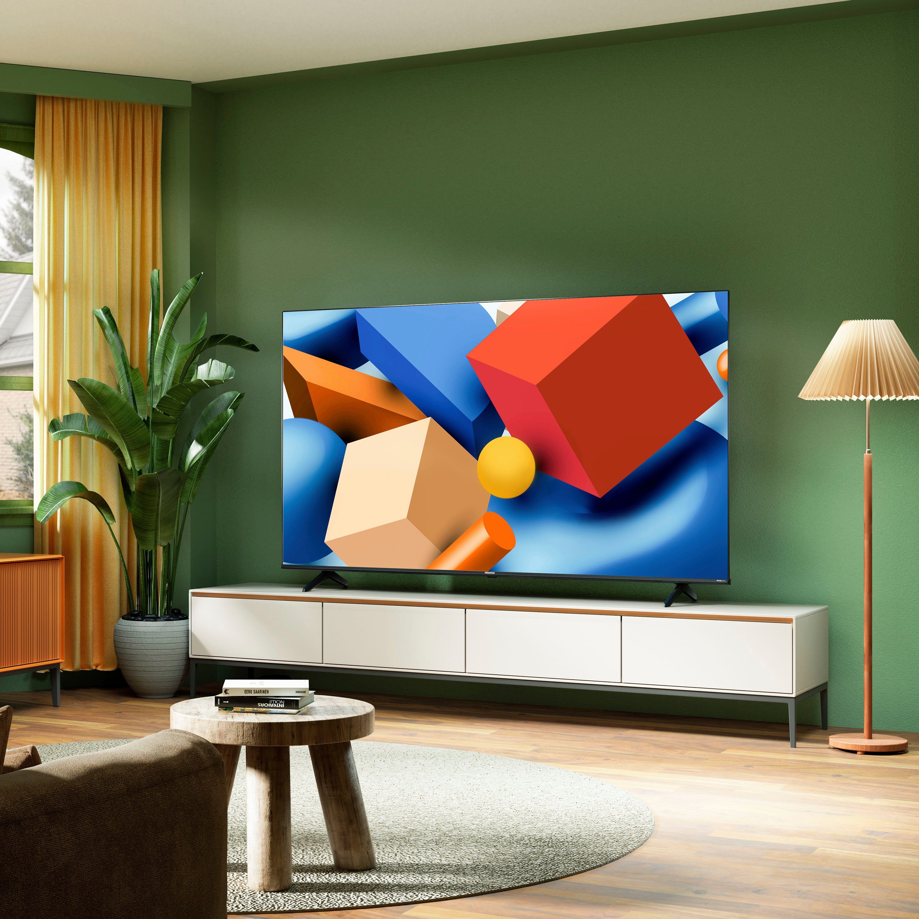 Hisense 65E61KT HD, 4K cm/65 Triple Smart-TV, DVB-C/S/S2/T/T2) Vision, Ultra (164 LED-Fernseher Smart-TV, Dolby Zoll, Tuner