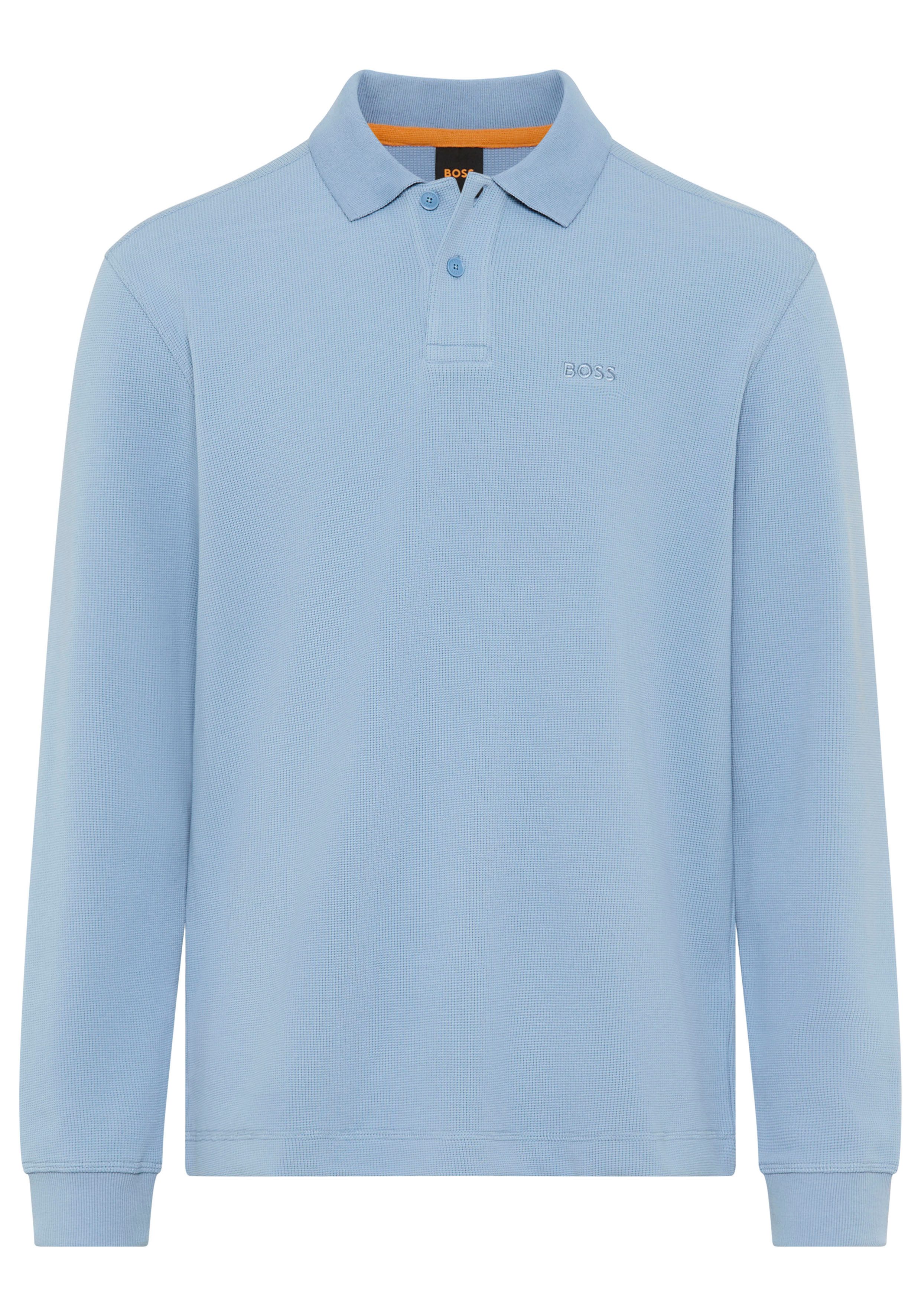 BOSS ORANGE Poloshirt Petempestolong mit Knopfleiste günstig online kaufen