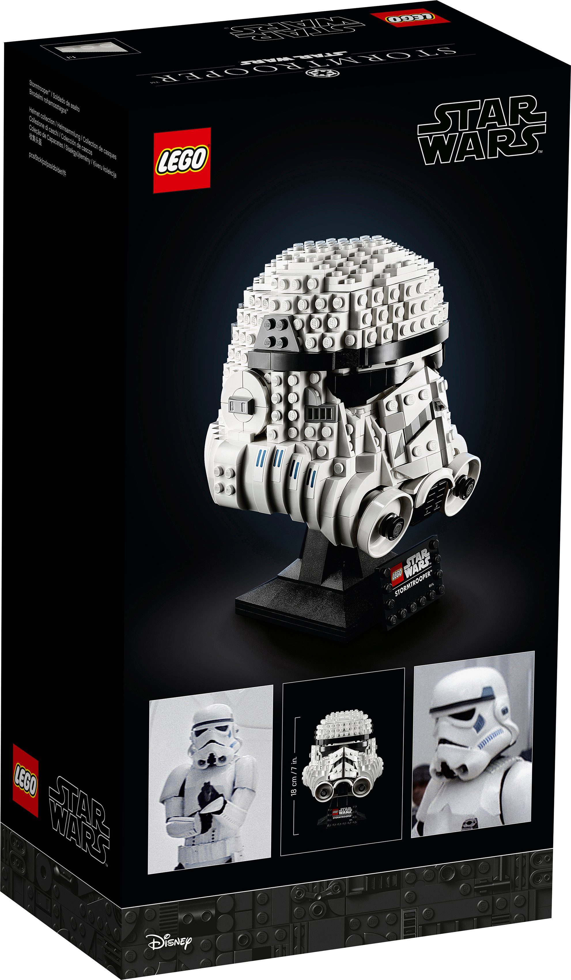 Image of LEGO 75276 Stormtrooper™ Helm Bausatz, Mehrfarbig