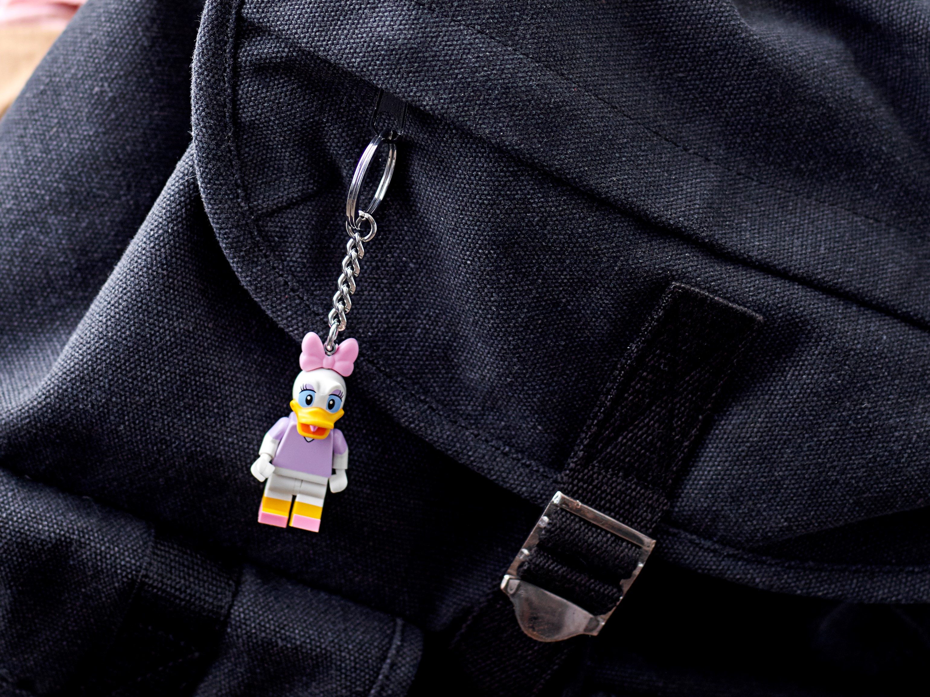 LEGO® Schlüsselanhänger Set LEGO Disney: Schlüsselanhänger mit Daisy Duck (1-tlg)