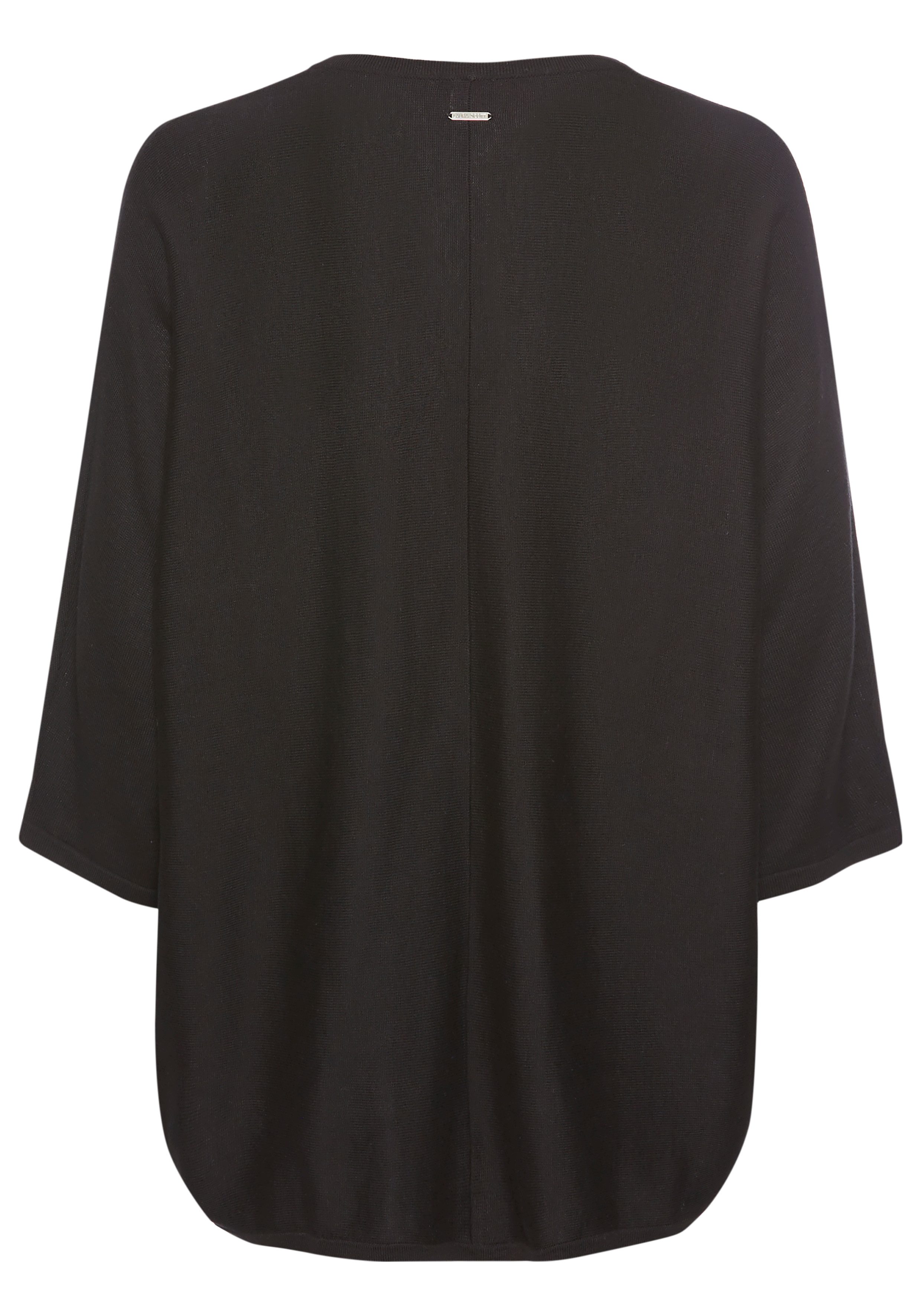 Laura Scott Strickjacke im Sommer-Look oversized, mit Verschluss und 3/4 Ärmeln