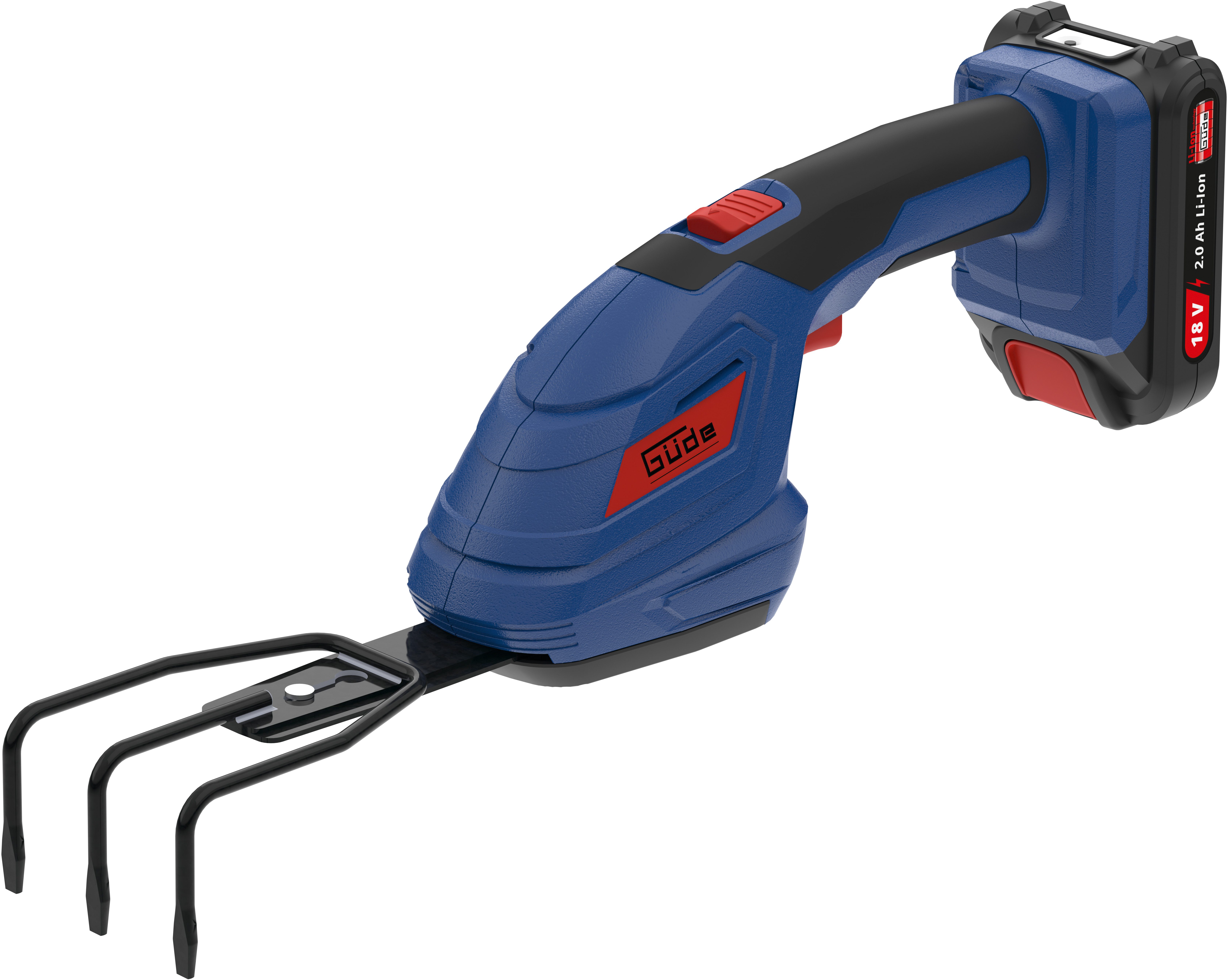 Güde Gartenpflege-Set GPS 18-201-05, inkl. Akku