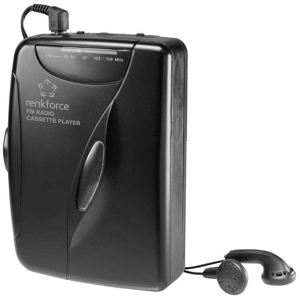Renkforce Tragbarer Kassetten-Player RF-5044674 Kassetten Player