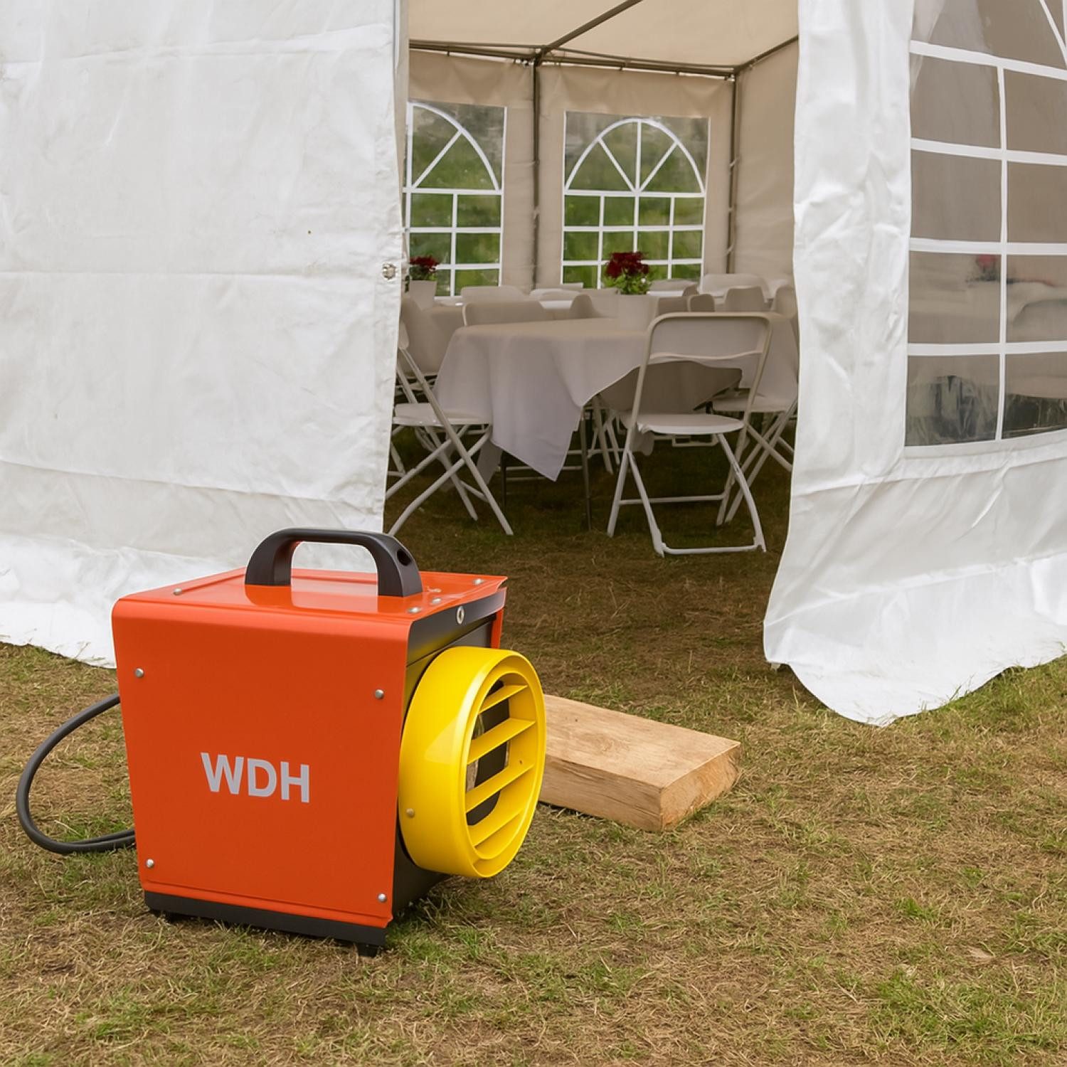 WDH Heizgerät Heizgebläse WDH-BGP031S (3kW), 3000 W, Kein Sauerstoff-Verbrauch – Bild 5 von 5