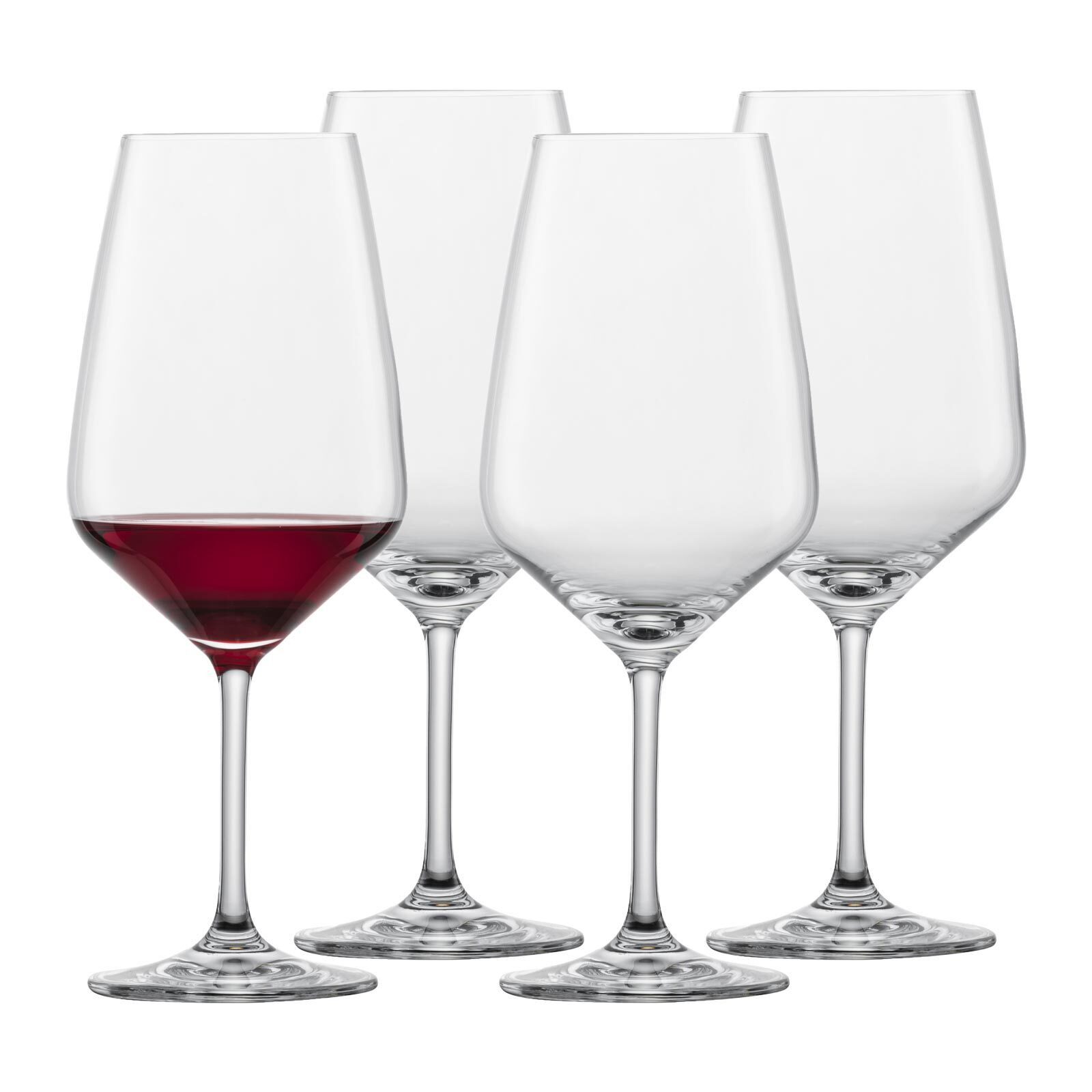 SCHOTT-ZWIESEL Rotweinglas Tulip Bordeauxgläser 656 ml 4er Set, Glas