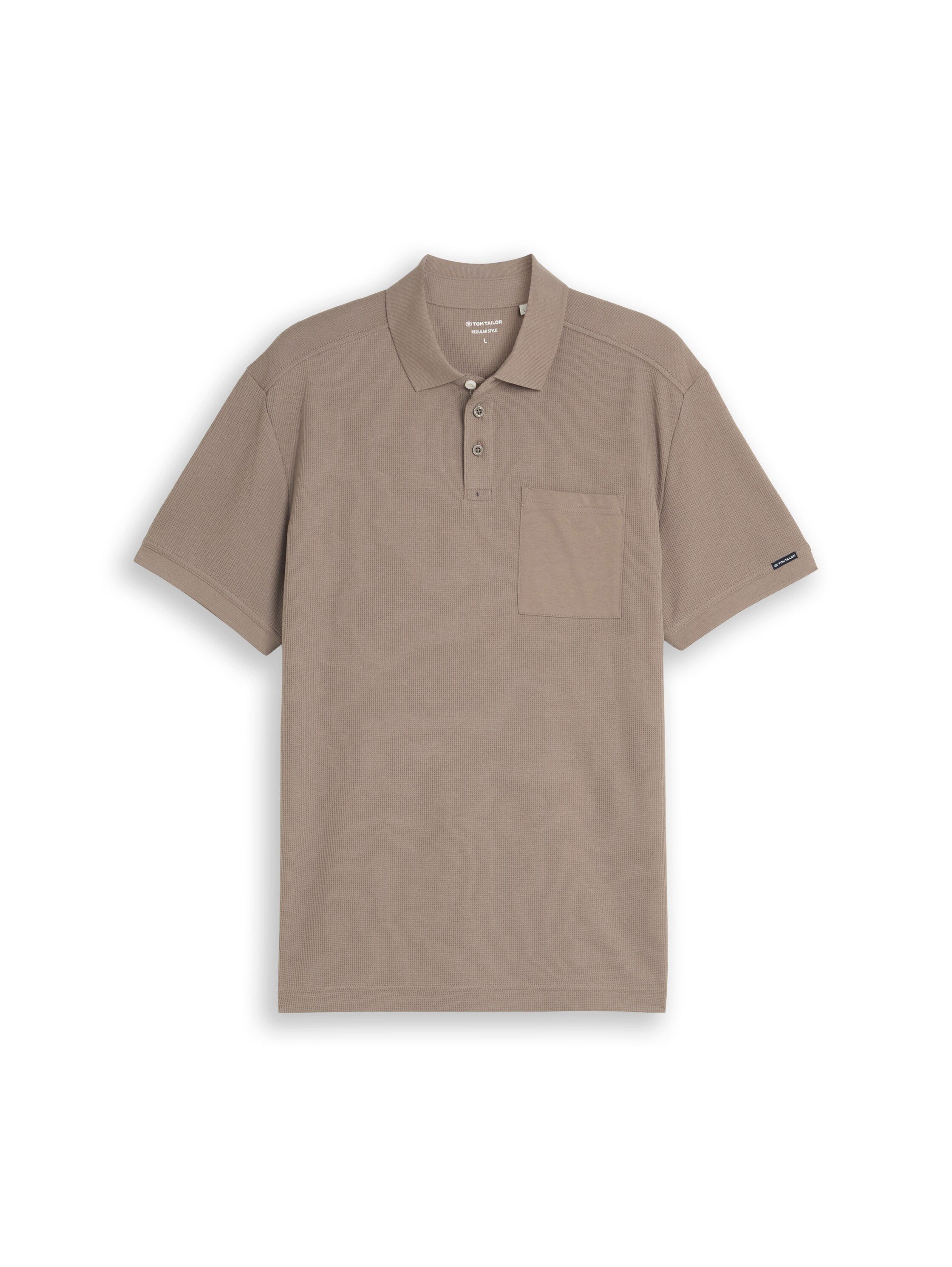 TOM TAILOR Poloshirt Sommer-Poloshirt mit Knopfleiste – Bild 5 von 5