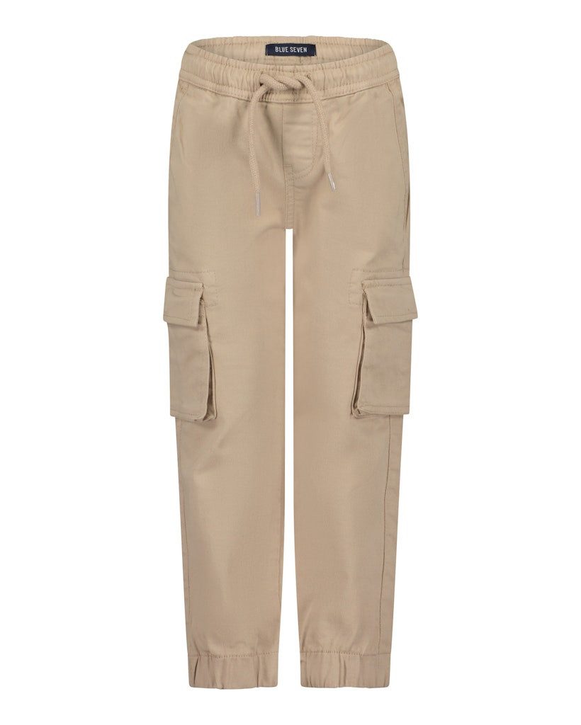 Blue Seven Cargohose Blue Seven Jungen Cargohose Hose kiesel beige (1-tlg., kein Set)
