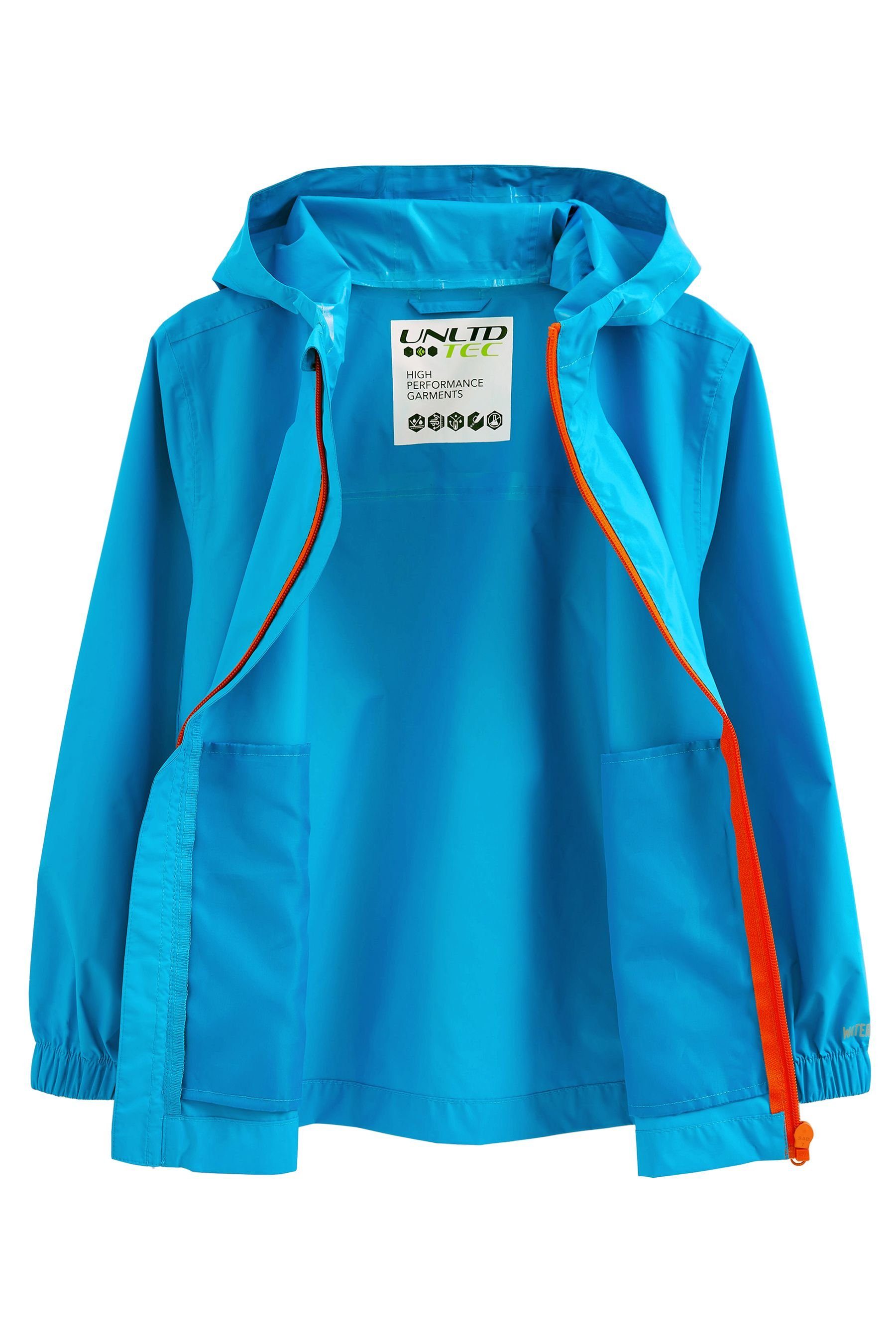 Next Regenjacke Wasserfeste, leichte Jacke Cobalt Blue (1-St)