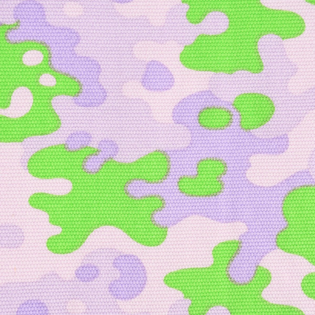 Rico Design Stoff Rico Design Canvas Baumwollstoff Camouflage lila grün 50x140cm