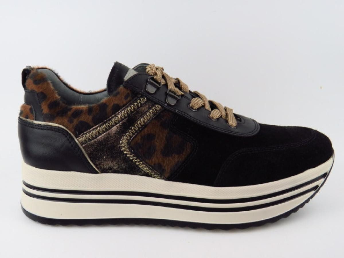 Velour nero Sneaker