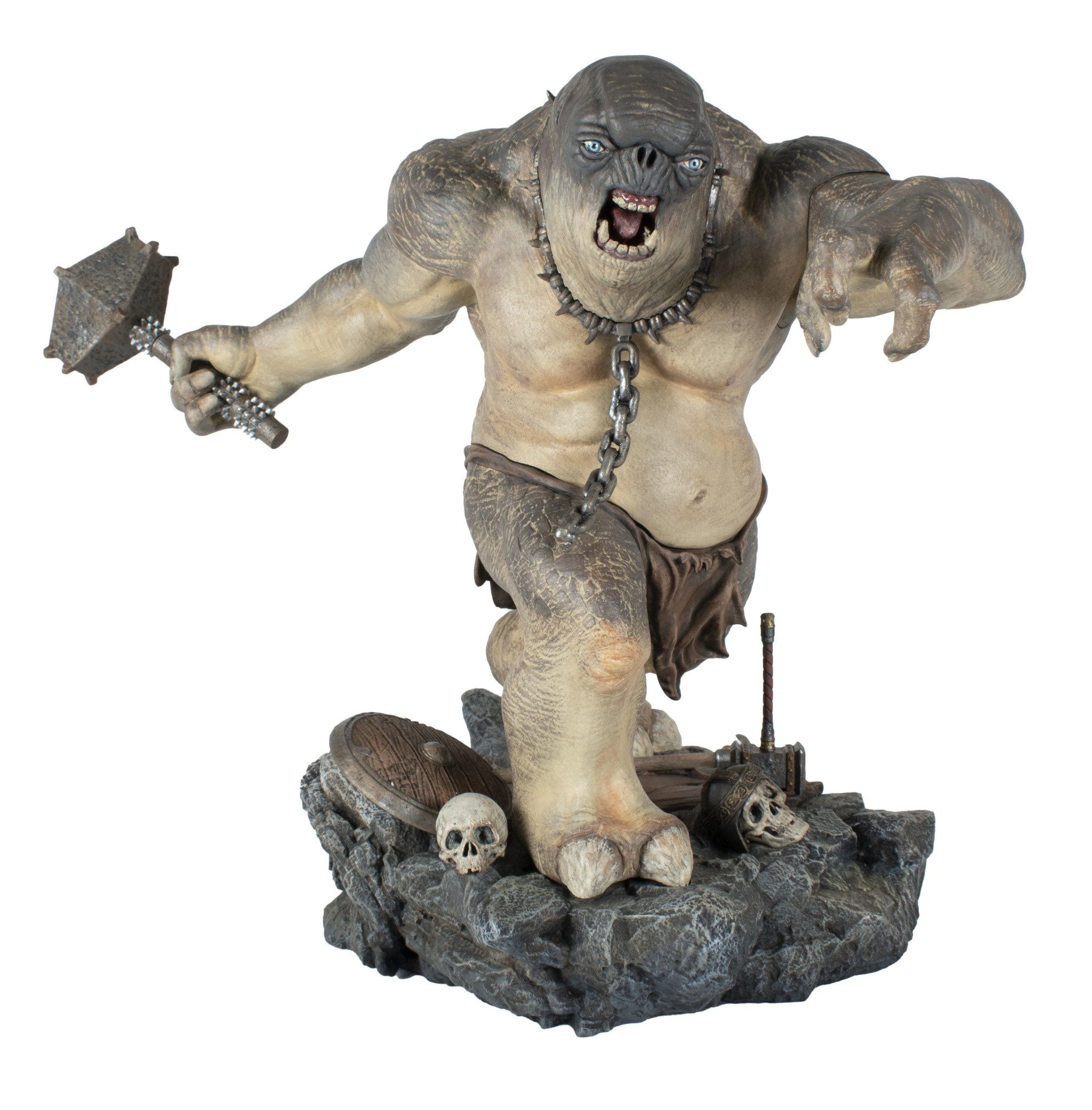 Diamond Select Actionfigur Der Herr der Ringe Gallery Cave Troll Deluxe 25cm PVC Statue